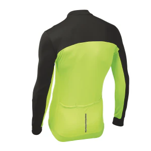 Maillot NORTHWAVE FORCE 2 Manches Longues Jaune/Noir - Image 2
