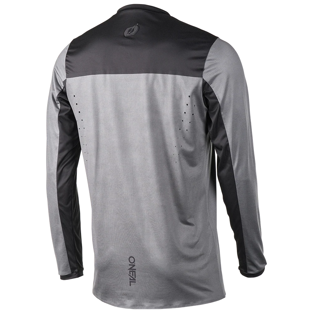 Maillot O'NEAL ELEMENT FR HYBRID Manches Longues Noir/Gris - Image 2