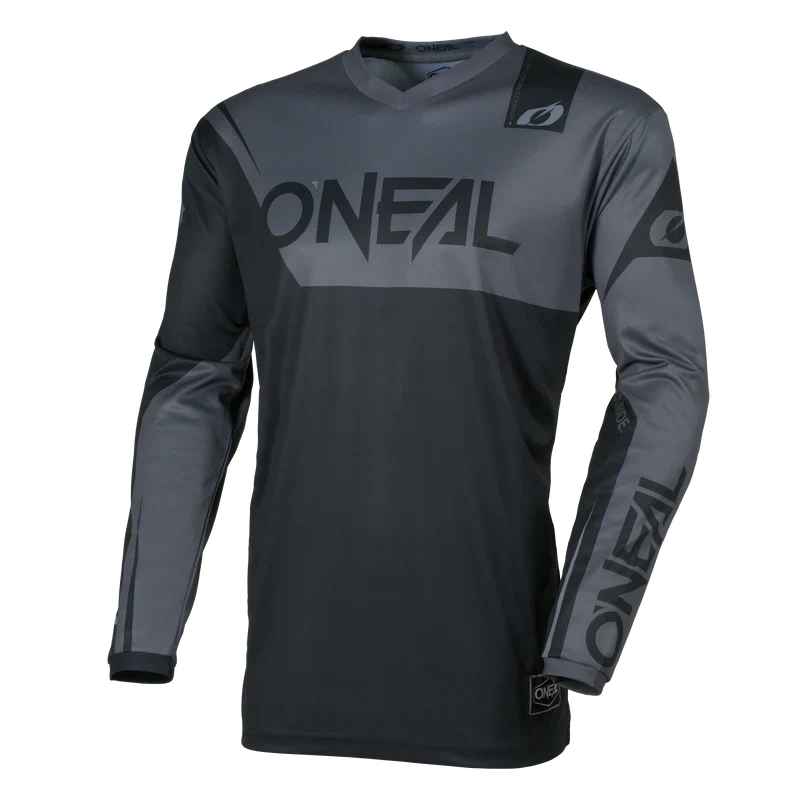 Maillot O'NEAL ELEMENT RACEWEAR Junior Manches Longues Noir/Gris