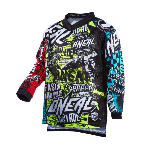 Maillot O'NEAL ELEMENT WILD Junior Manches Longues Multi