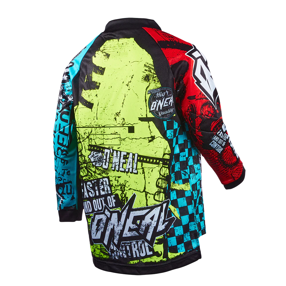 Maillot O'NEAL ELEMENT WILD Junior Manches Longues Multi - Image 2