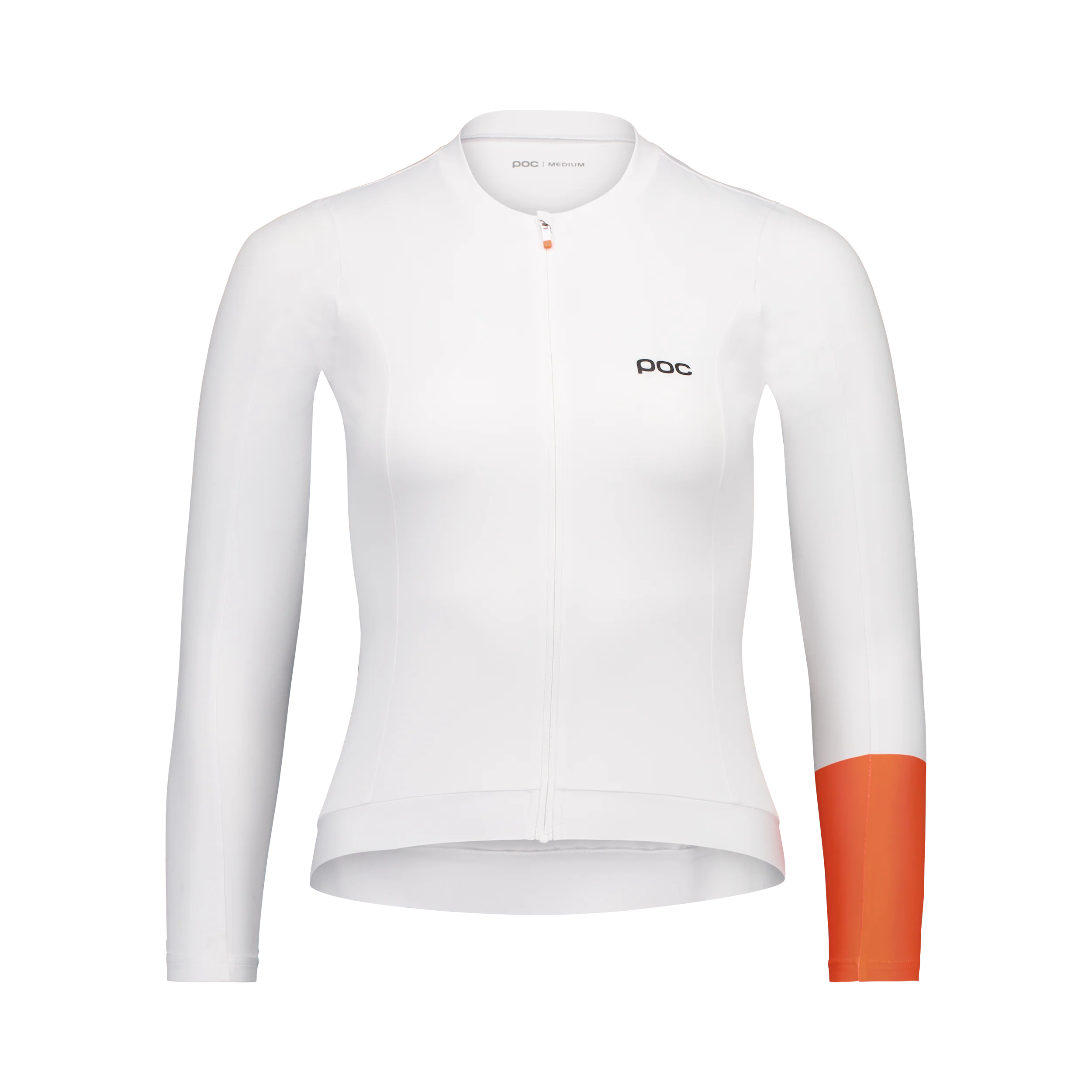 Maillot POC CADENCE Femme Manches Longues Blanc - Image 2