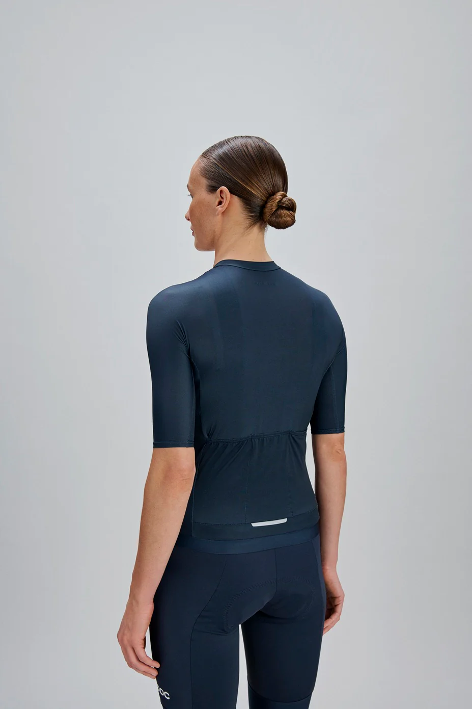 Maillot POC PRISTINE Femme Manches Courtes Marine - Image 4
