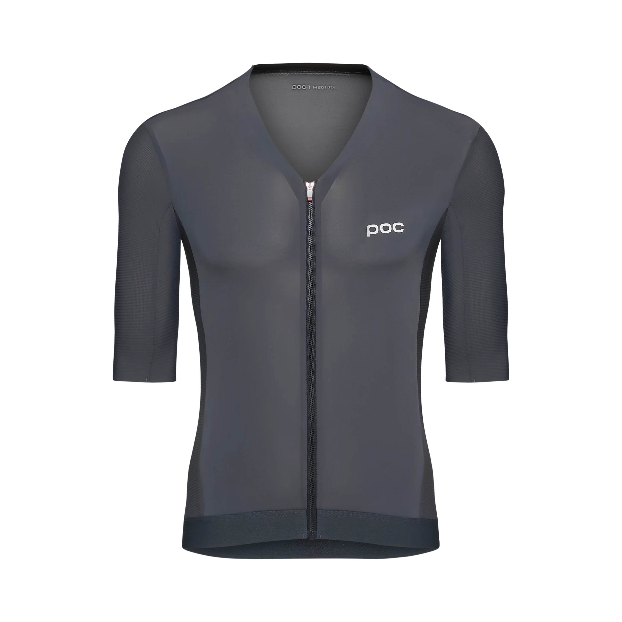 Maillot POC RACEDAY Manches Courtes Gris