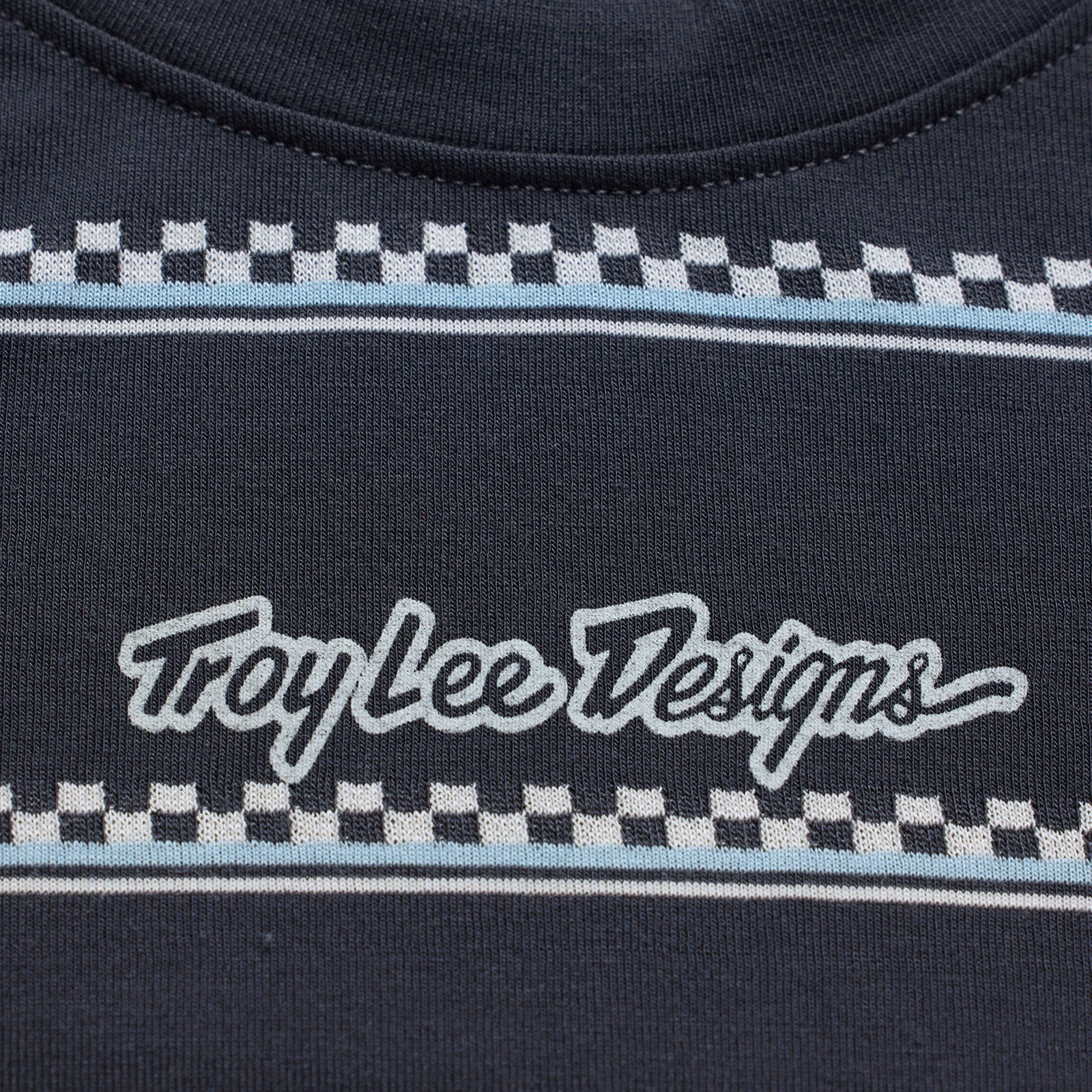Maillot TROY LEE DESIGNS LILIUM RIDE CHECKED OUT Femme Manches Courtes Carbon - Image 4
