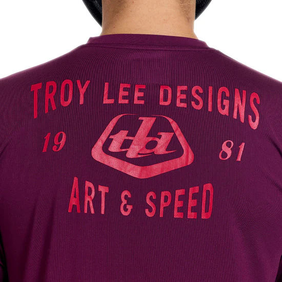 Maillot TROY LEE DESIGNS RUCKUS RIDE LOCKDOWN Manches Longues Sangria - Image 12