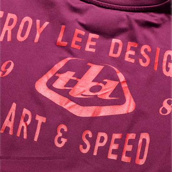 Maillot TROY LEE DESIGNS RUCKUS RIDE LOCKDOWN Manches Longues Sangria - Image 8