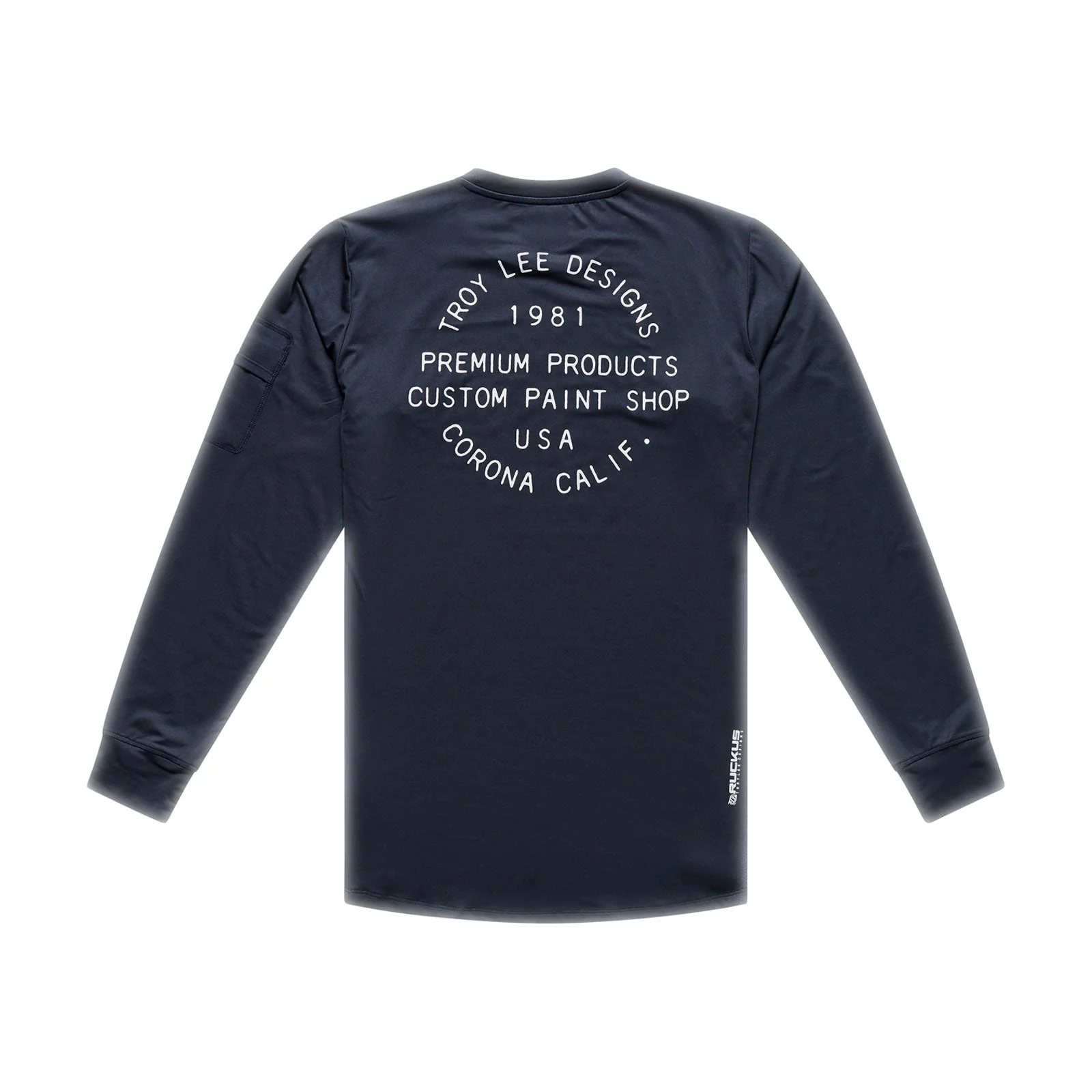 Maillot TROY LEE DESIGNS RUCKUS RIDE PRESSED Manches Longues Carbon - Image 2