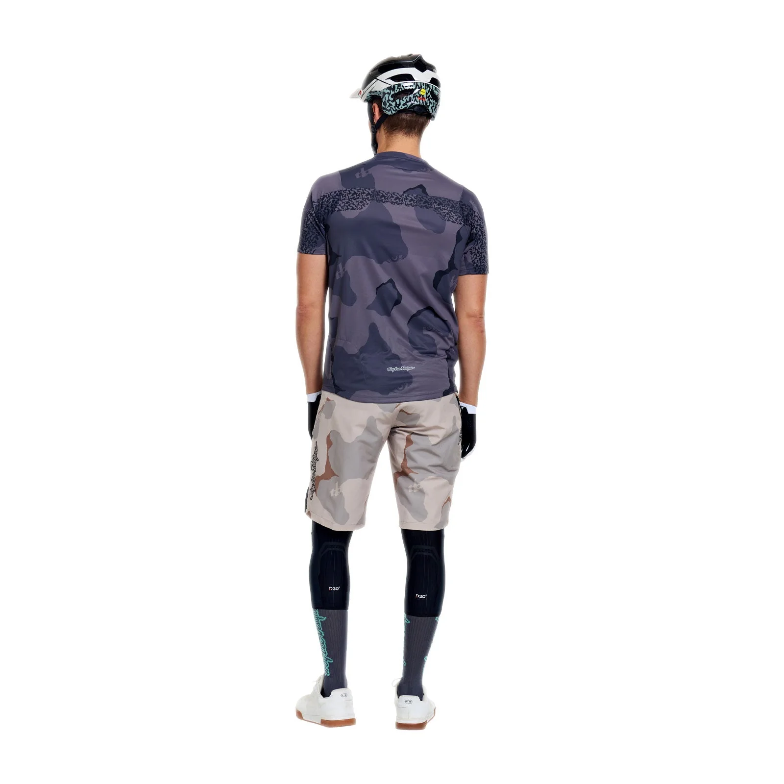 Maillot TROY LEE DESIGNS SKYLINE PRO FLOW CAMO Manches Courtes Carbon - Image 5