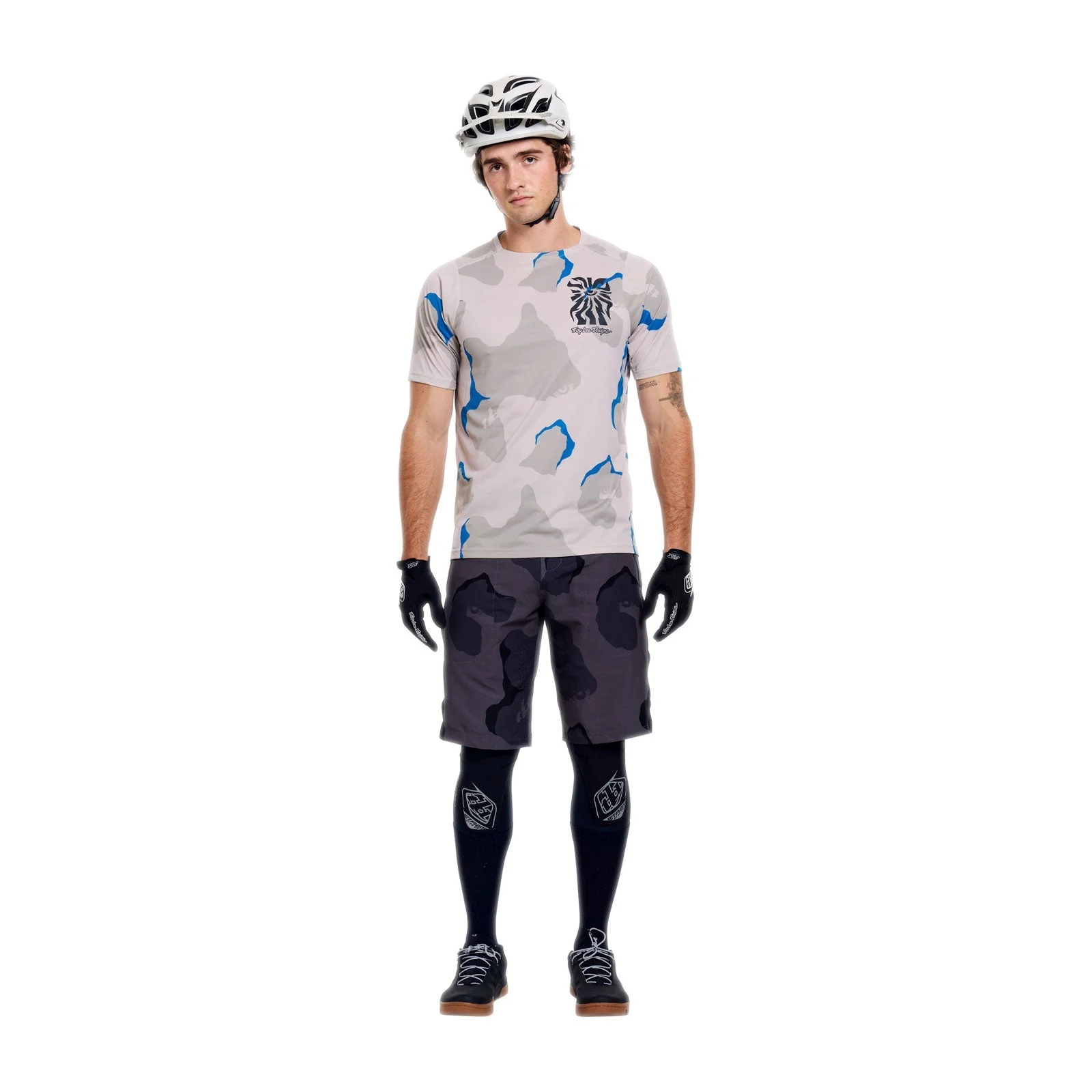 Maillot TROY LEE DESIGNS SKYLINE PRO FLOW CAMO Manches Courtes Pumice - Image 3