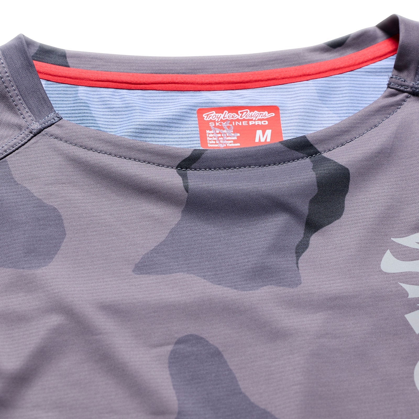 Maillot TROY LEE DESIGNS SKYLINE PRO FLOW CAMO Manches Longues Carbon - Image 6