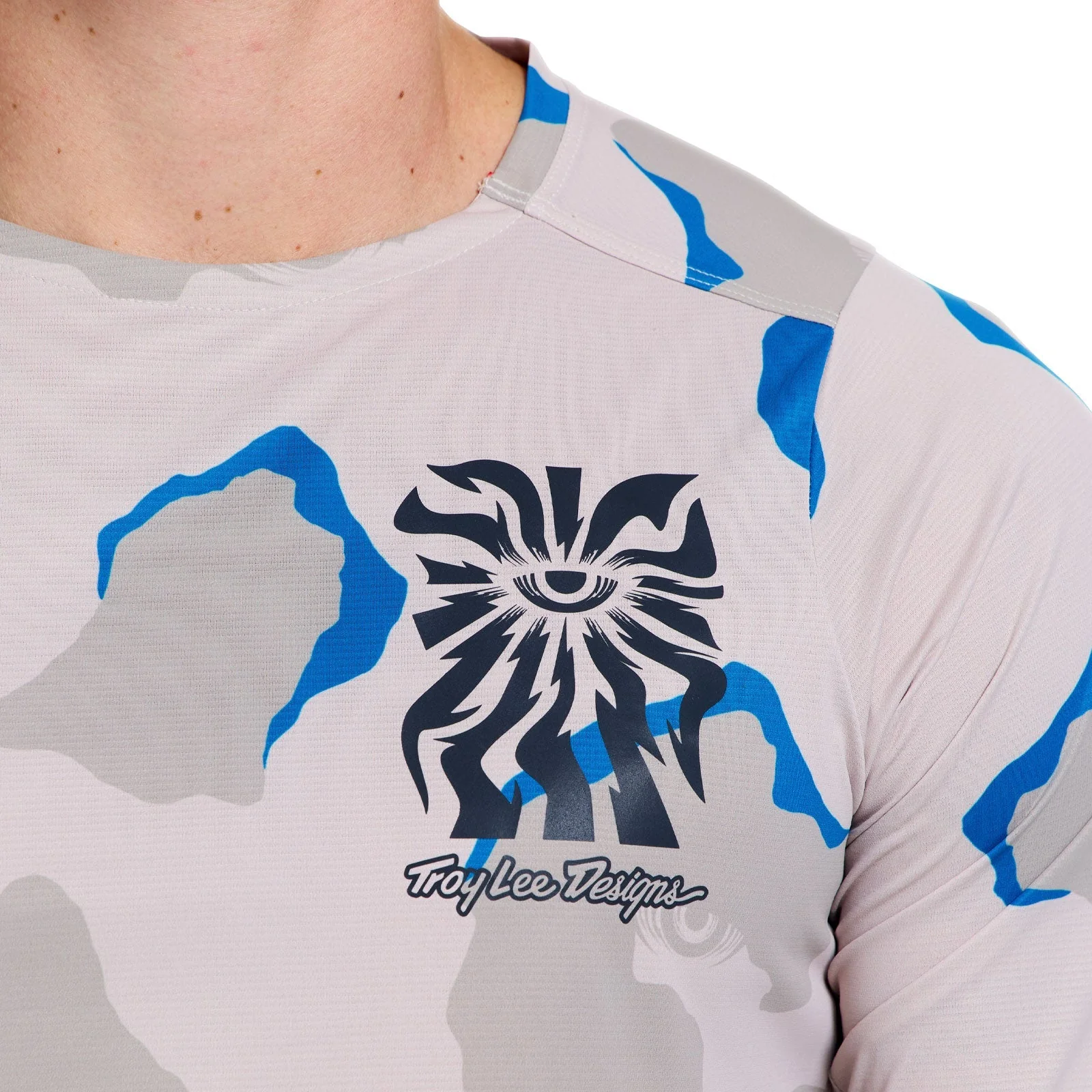 Maillot TROY LEE DESIGNS SKYLINE PRO FLOW CAMO Manches Longues Pumice - Image 15
