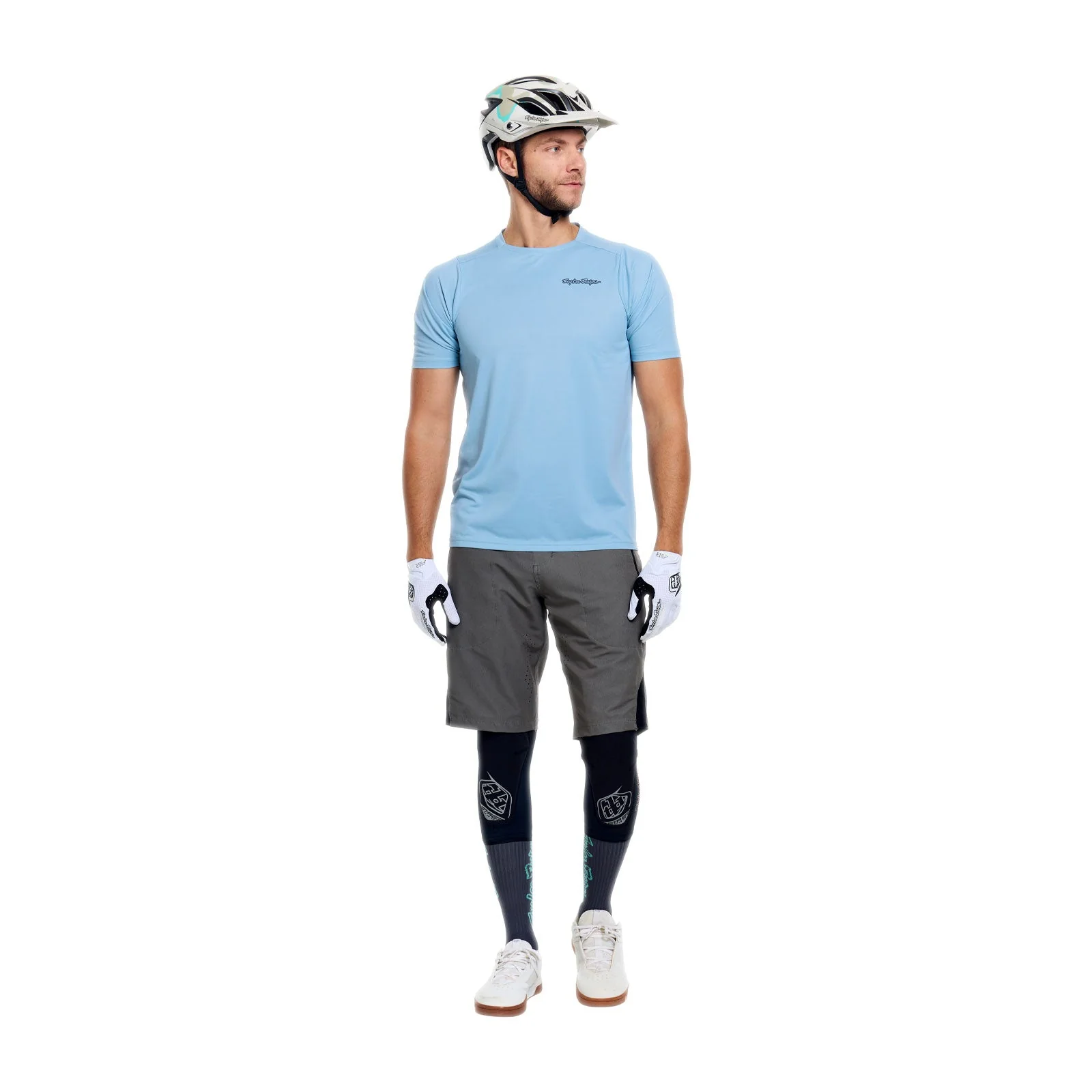 Maillot TROY LEE DESIGNS SKYLINE PRO MONO Manches Courtes Bleu - Image 3