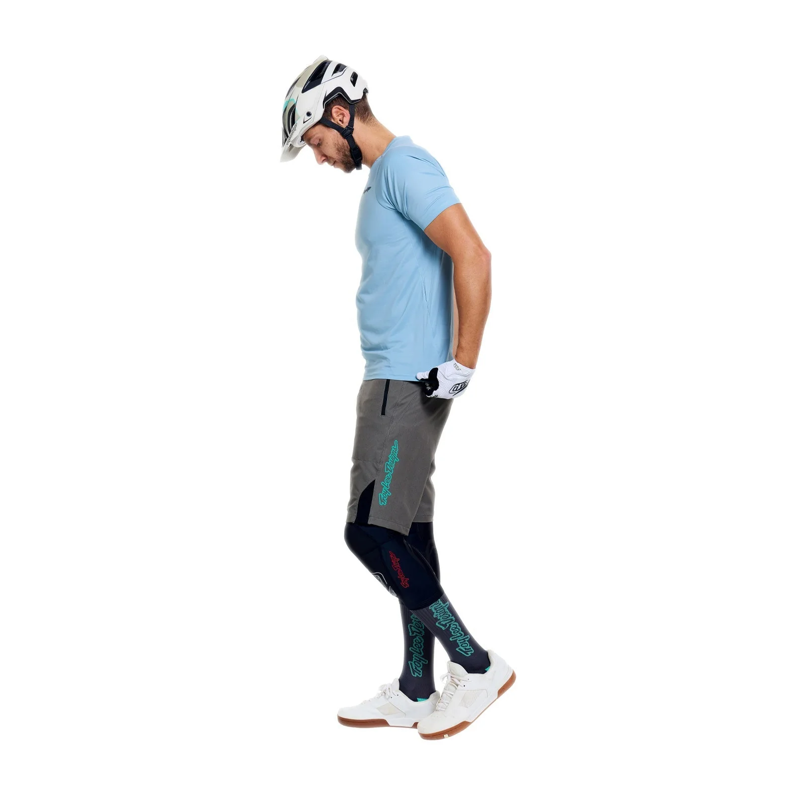 Maillot TROY LEE DESIGNS SKYLINE PRO MONO Manches Courtes Bleu - Image 4
