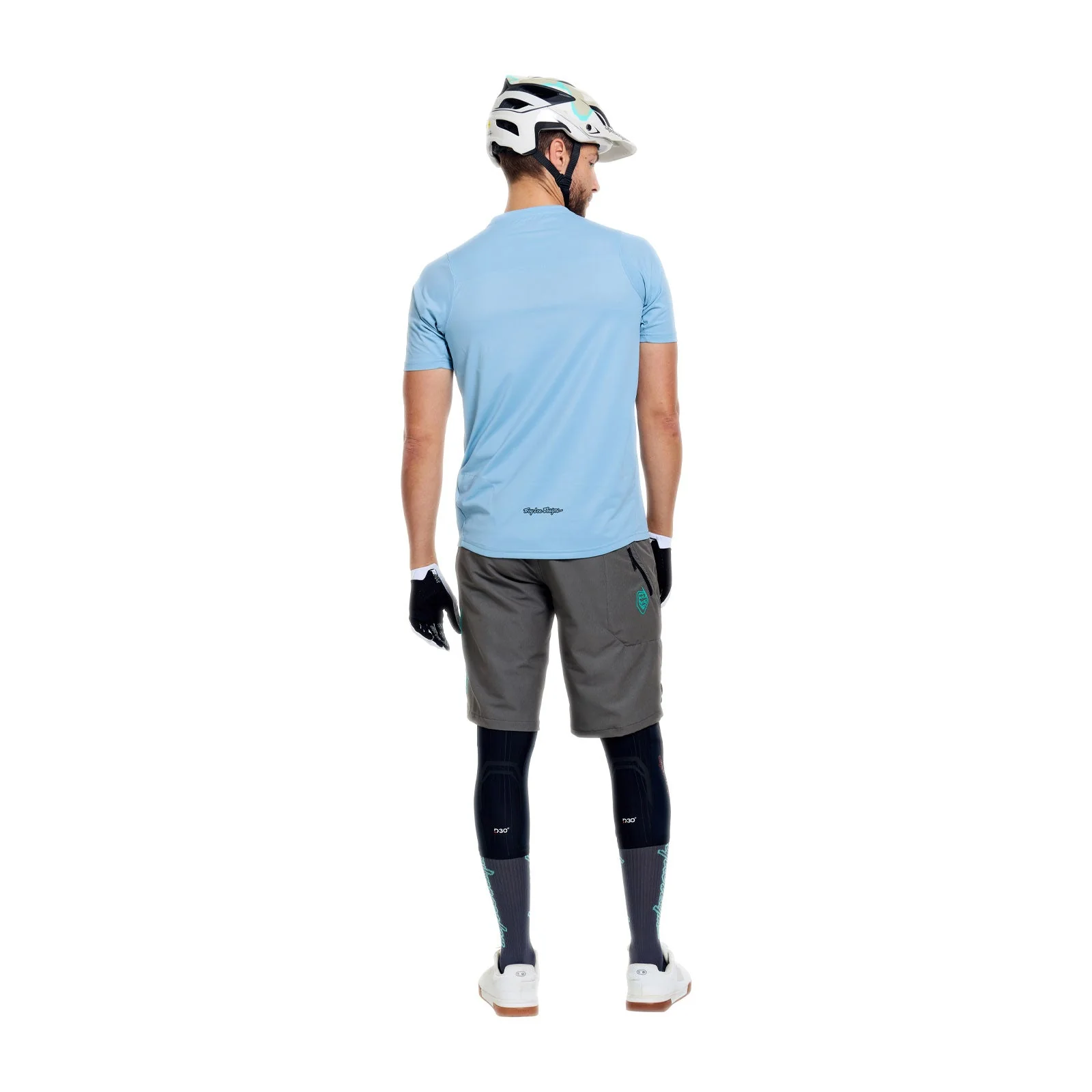 Maillot TROY LEE DESIGNS SKYLINE PRO MONO Manches Courtes Bleu - Image 5