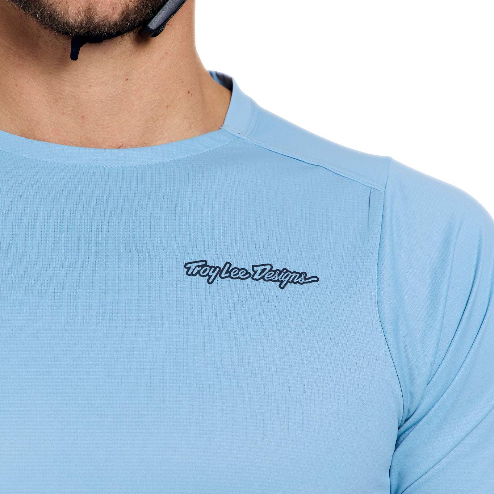 Maillot TROY LEE DESIGNS SKYLINE PRO MONO Manches Courtes Bleu - Image 7