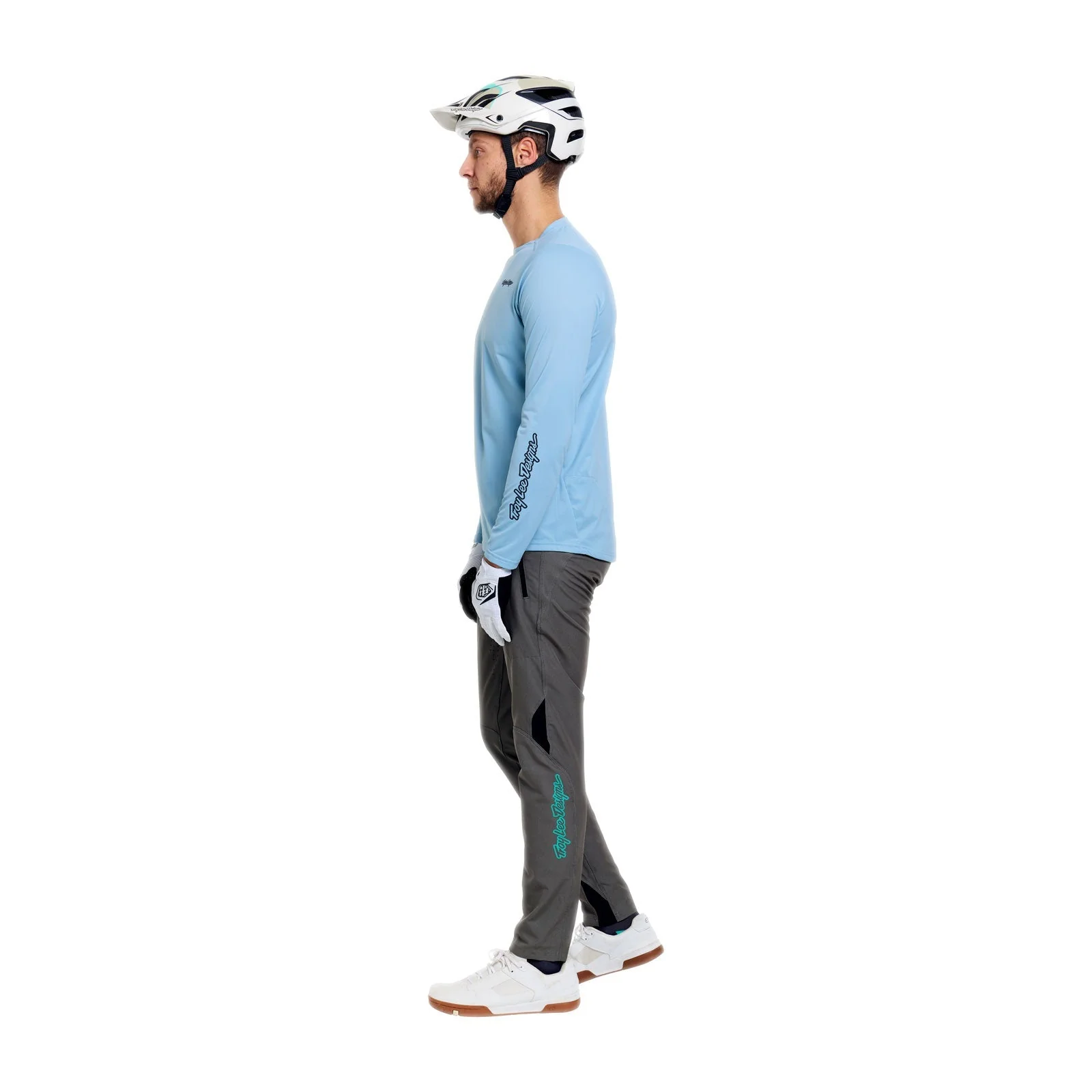Maillot TROY LEE DESIGNS SKYLINE PRO MONO Manches Longues Bleu - Image 4