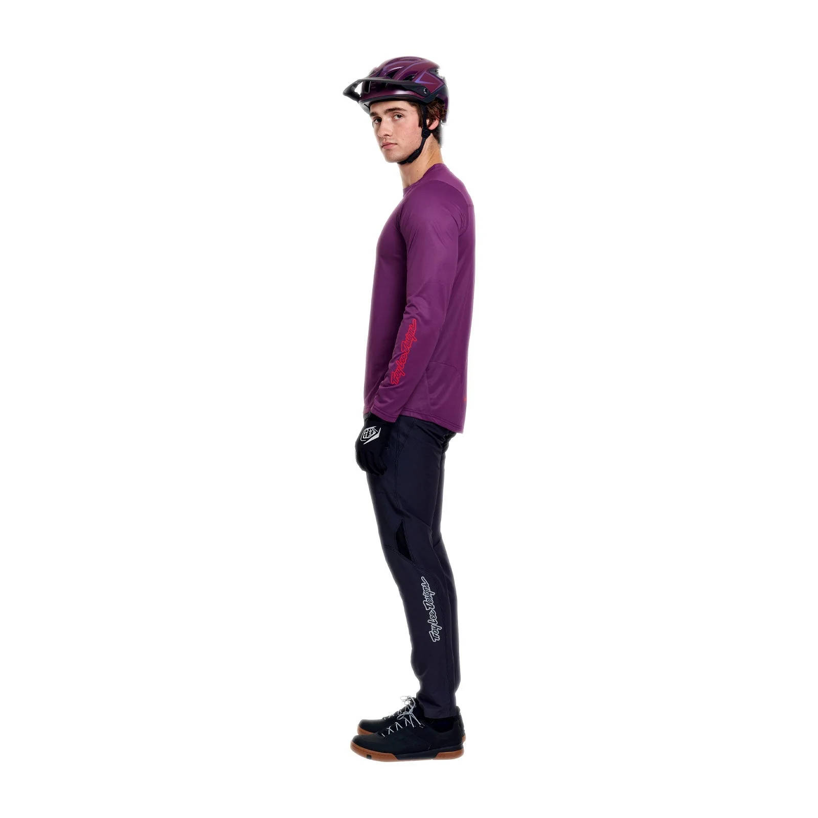 Maillot TROY LEE DESIGNS SKYLINE PRO MONO Manches Longues Sangria - Image 4