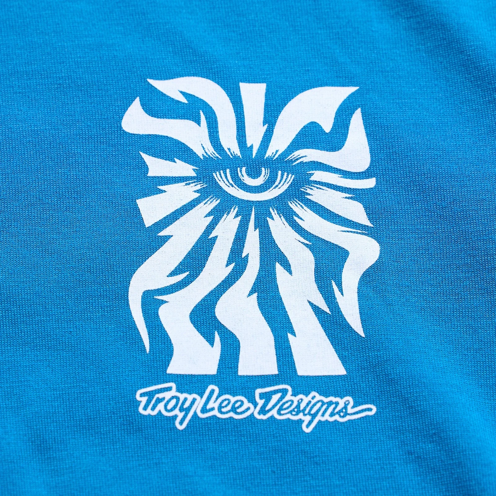 Maillot TROY LEE DESIGNS SKYLINE RIDE ONE EYE AERO Junior Manches Courtes Bleu - Image 5