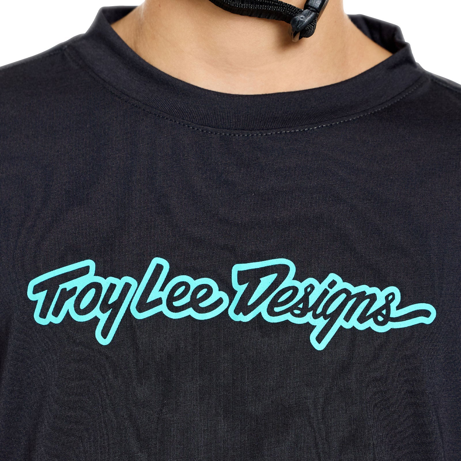 Maillot TROY LEE DESIGNS SKYLINE RIDE SIGNATURE Junior Manches Longues Noir/Vert - Image 6