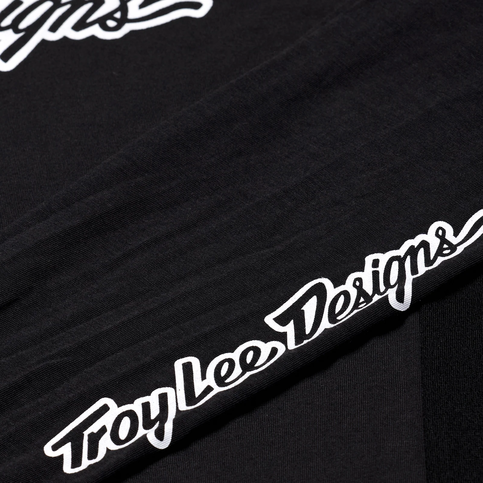 Maillot TROY LEE DESIGNS SKYLINE RIDE TEE SIGNATURE Manches Longues Noir - Image 3
