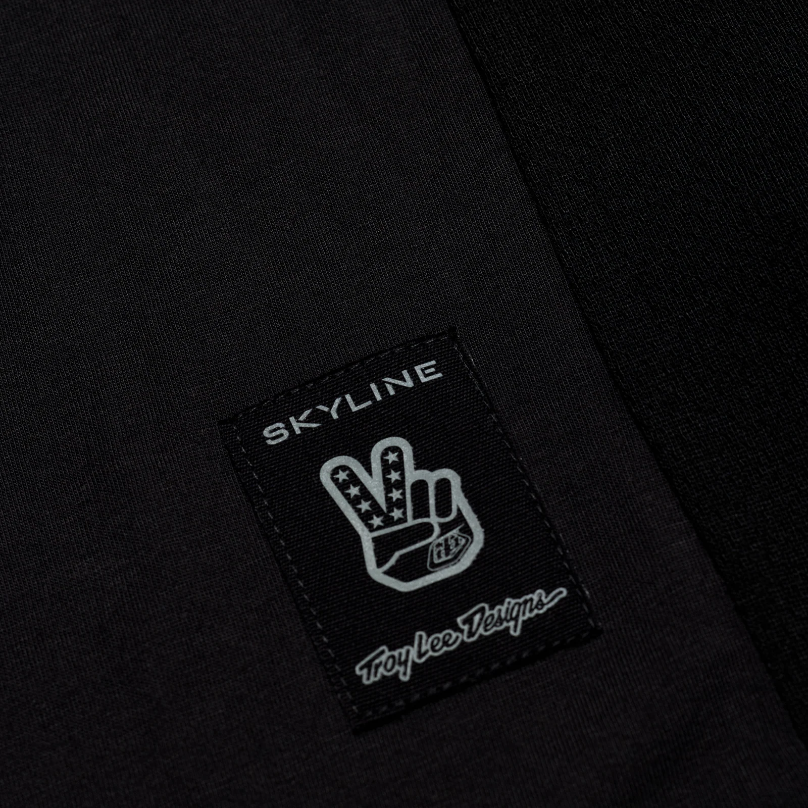 Maillot TROY LEE DESIGNS SKYLINE RIDE TEE SIGNATURE Manches Longues Noir - Image 4