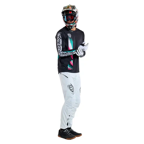 Maillot TROY LEE DESIGNS SPRINT FULL PULL Manches Longues Noir - Image 10