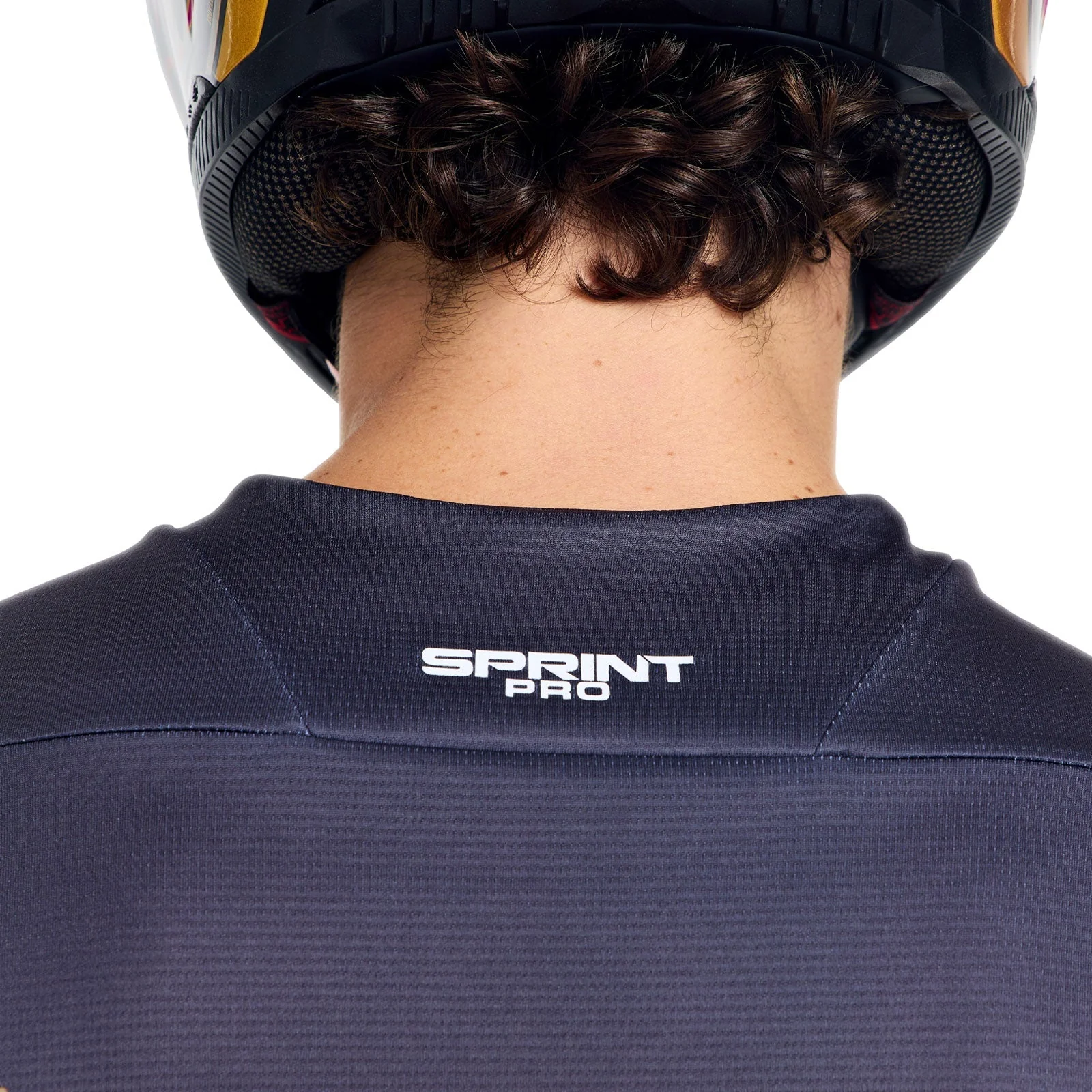 Maillot TROY LEE DESIGNS SPRINT PRO YO MOTO Manches Longues Noir/Jaune - Image 9