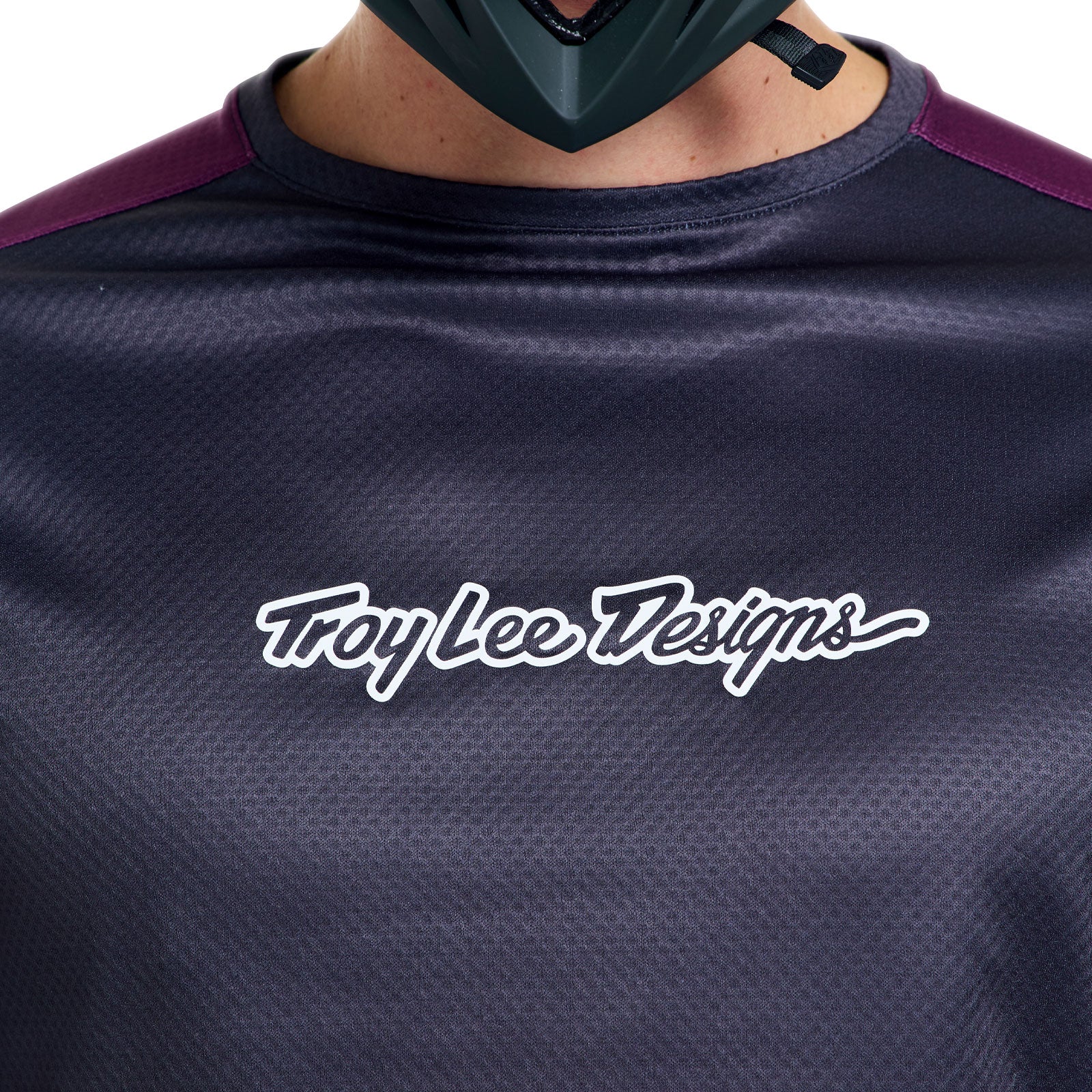Maillot TROY LEE DESIGNS STAGE SIGNATURE Manches Longues Carbon - Image 5