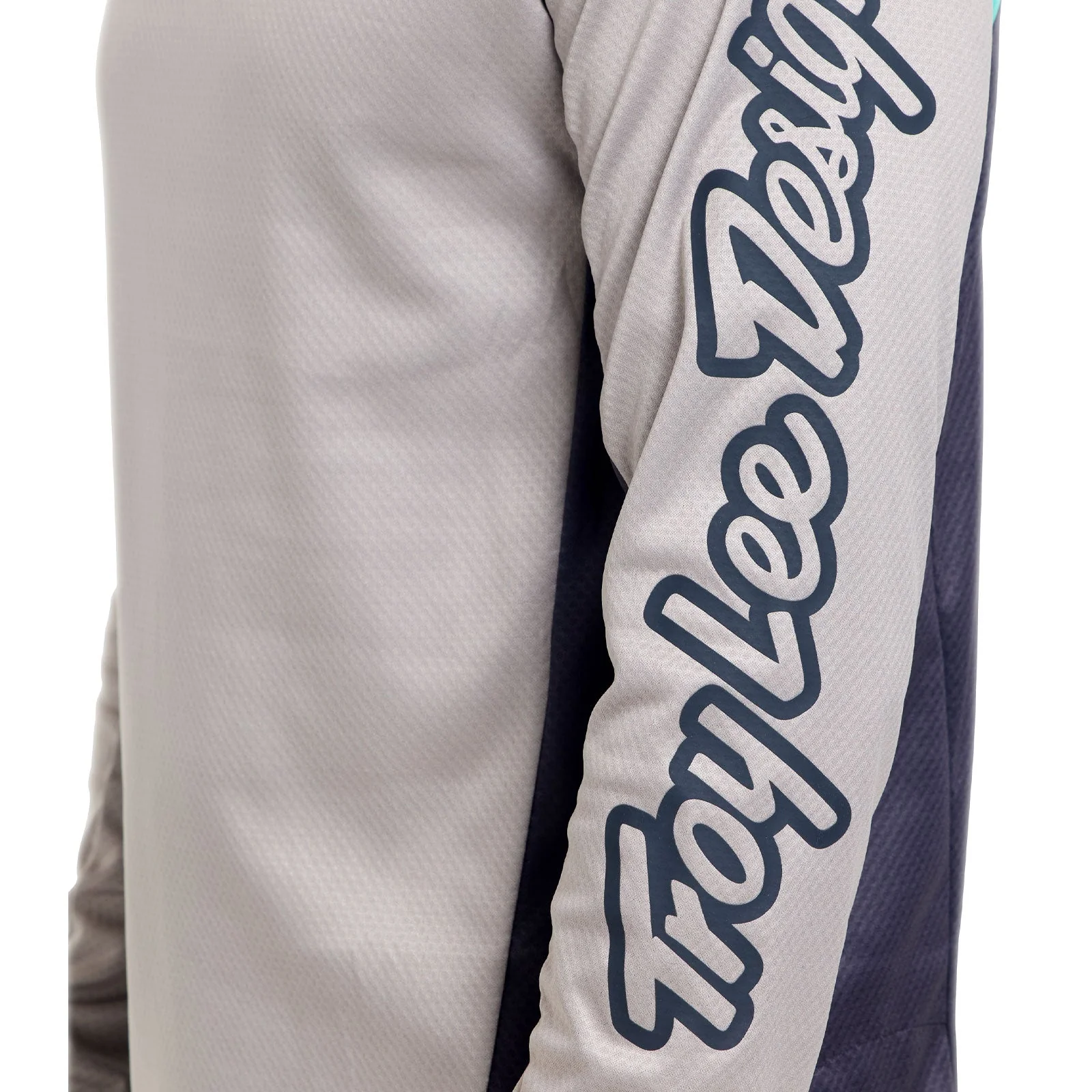 Maillot TROY LEE DESIGNS STAGE SIGNATURE Manches Longues Gris/Bleu - Image 7