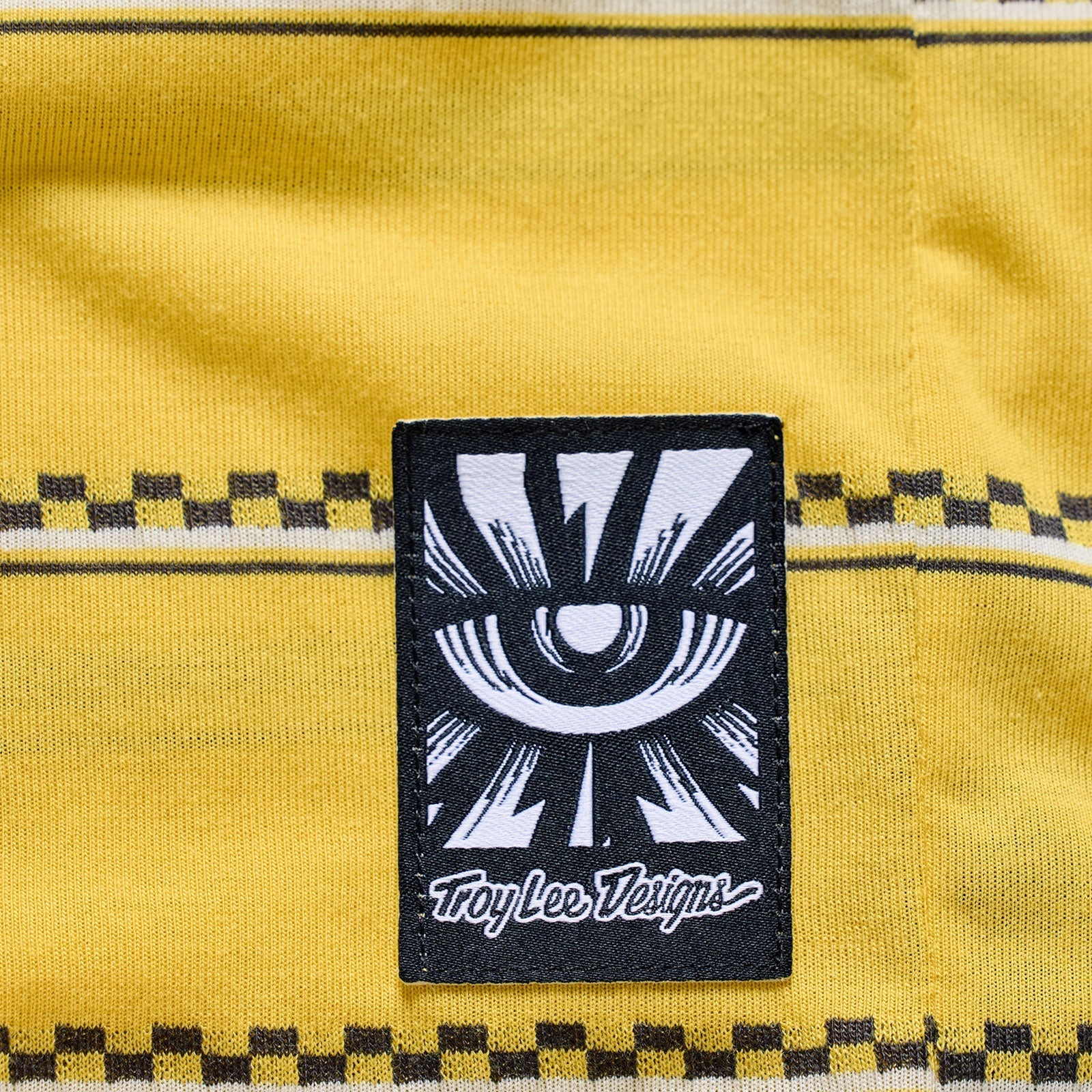 Maillot TROY LEE DESIGNS SKYLINE FAKIE RIDE Manches Courtes Jaune - Image 9