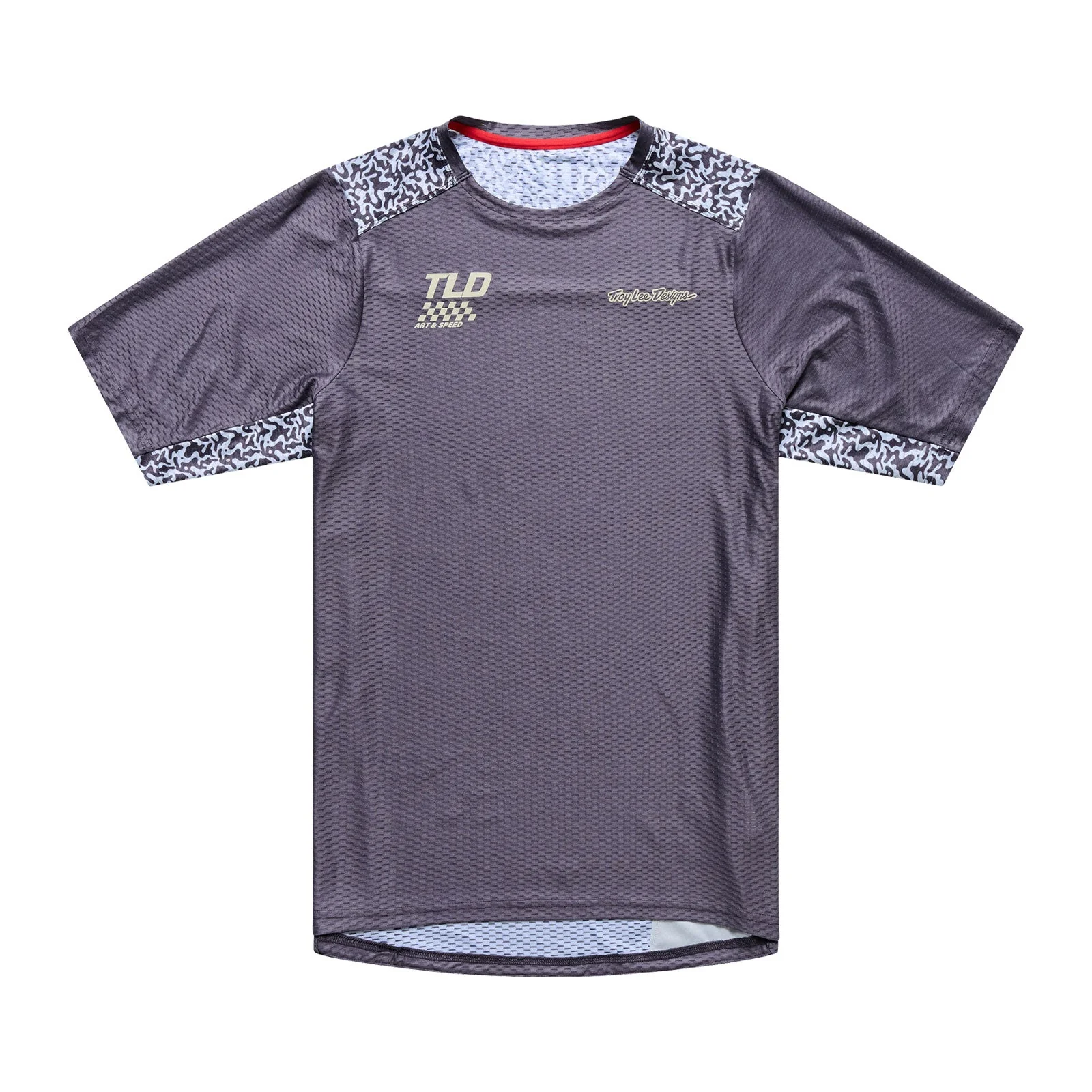 Maillot TROY LEE DESIGNS SKYLINE  PRO AIR RIDGELINE Manches Courtes Carbon