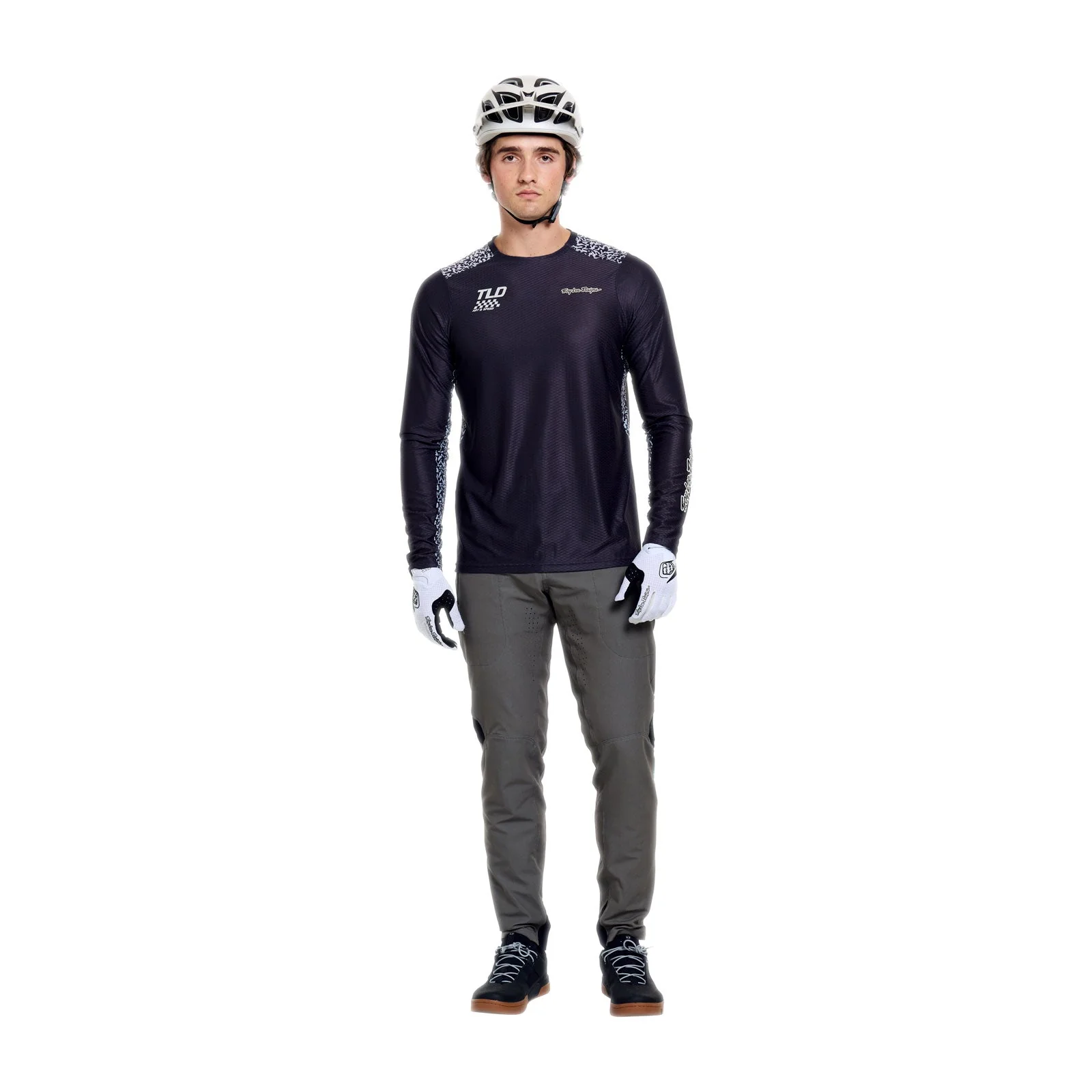 Maillot TROY LEE DESIGNS SKYLINE PRO AIR RIDGELINE Manches Longues Carbon - Image 3