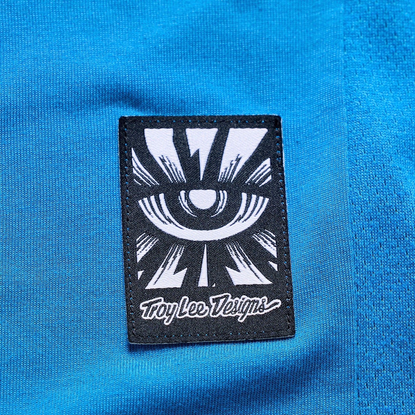 Maillot TROY LEE DESIGNS SKYLINE RIDE ONE EYE AERO Manches Courtes Bleu - Image 8