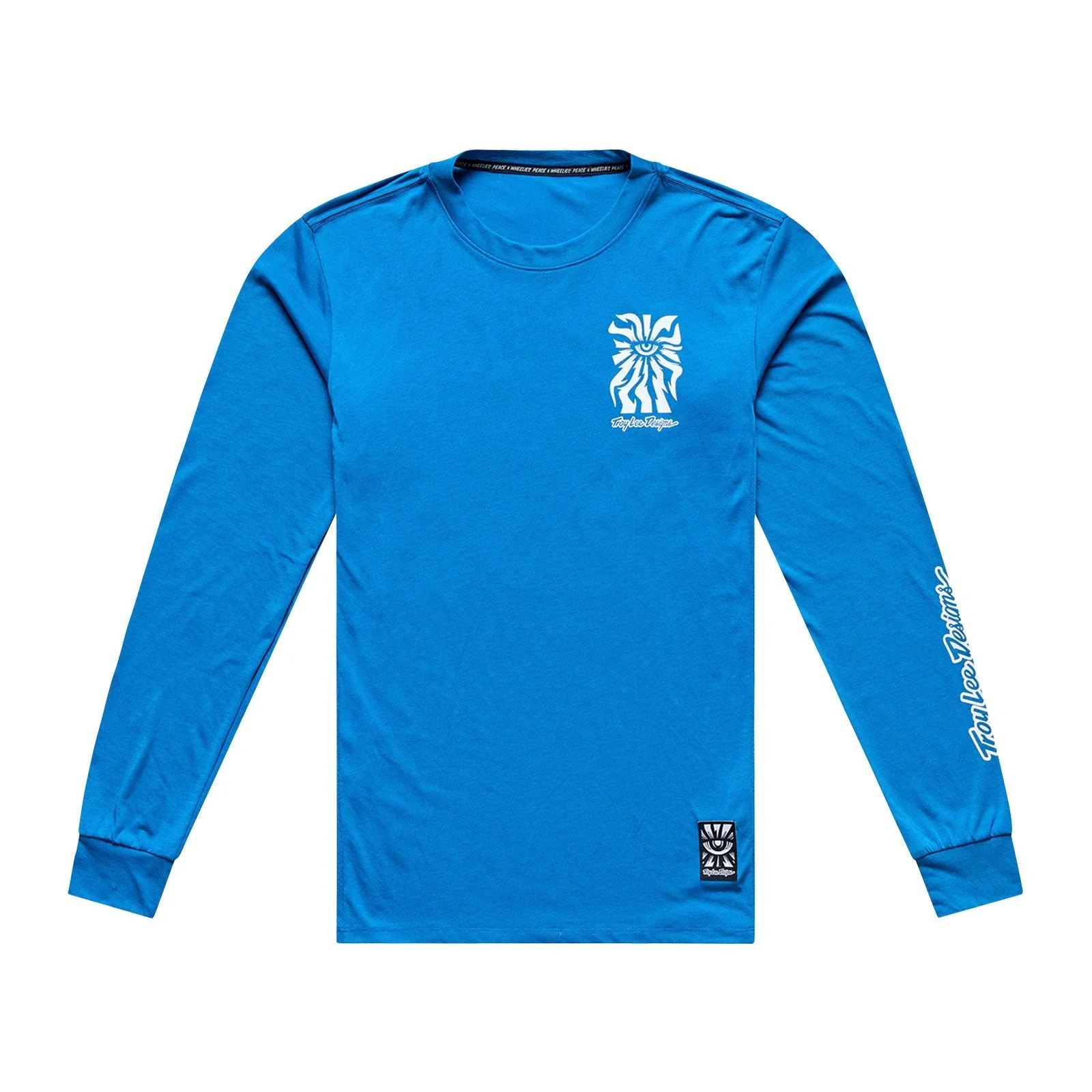 Maillot TROY LEE DESIGNS SKYLINE RIDE ONE EYE AERO Manches Longues Bleu