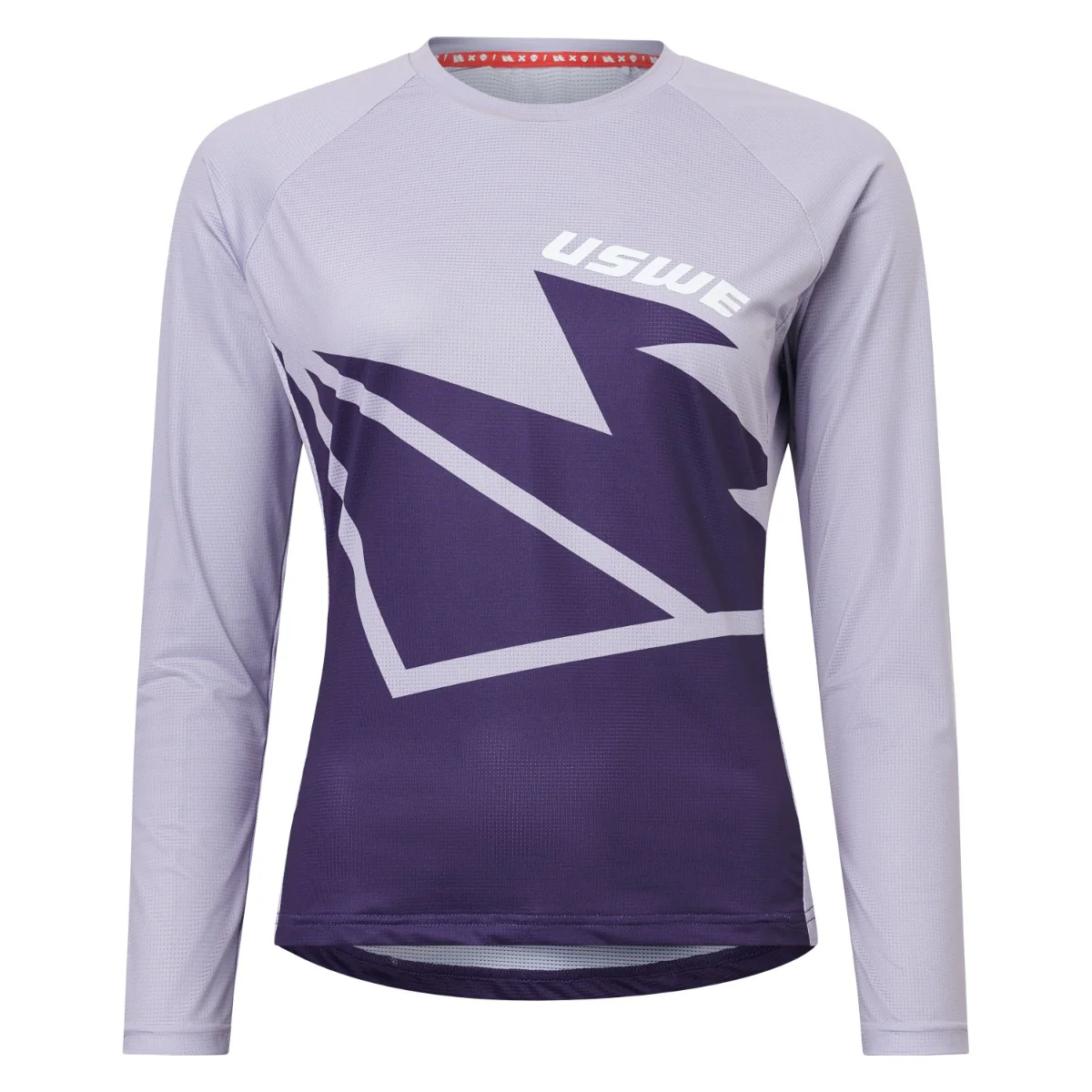 Maillot USWE BERG MTB Manches Longues Femme Lavande - Image 2