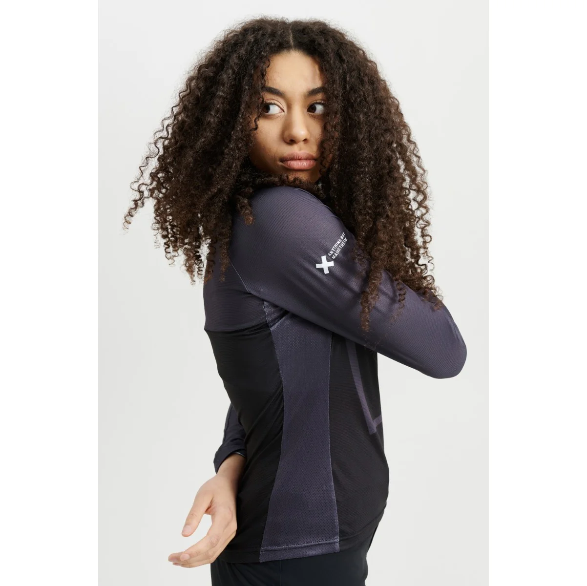 Maillot USWE BERG MTB Manches Longues Femme Noir - Image 6