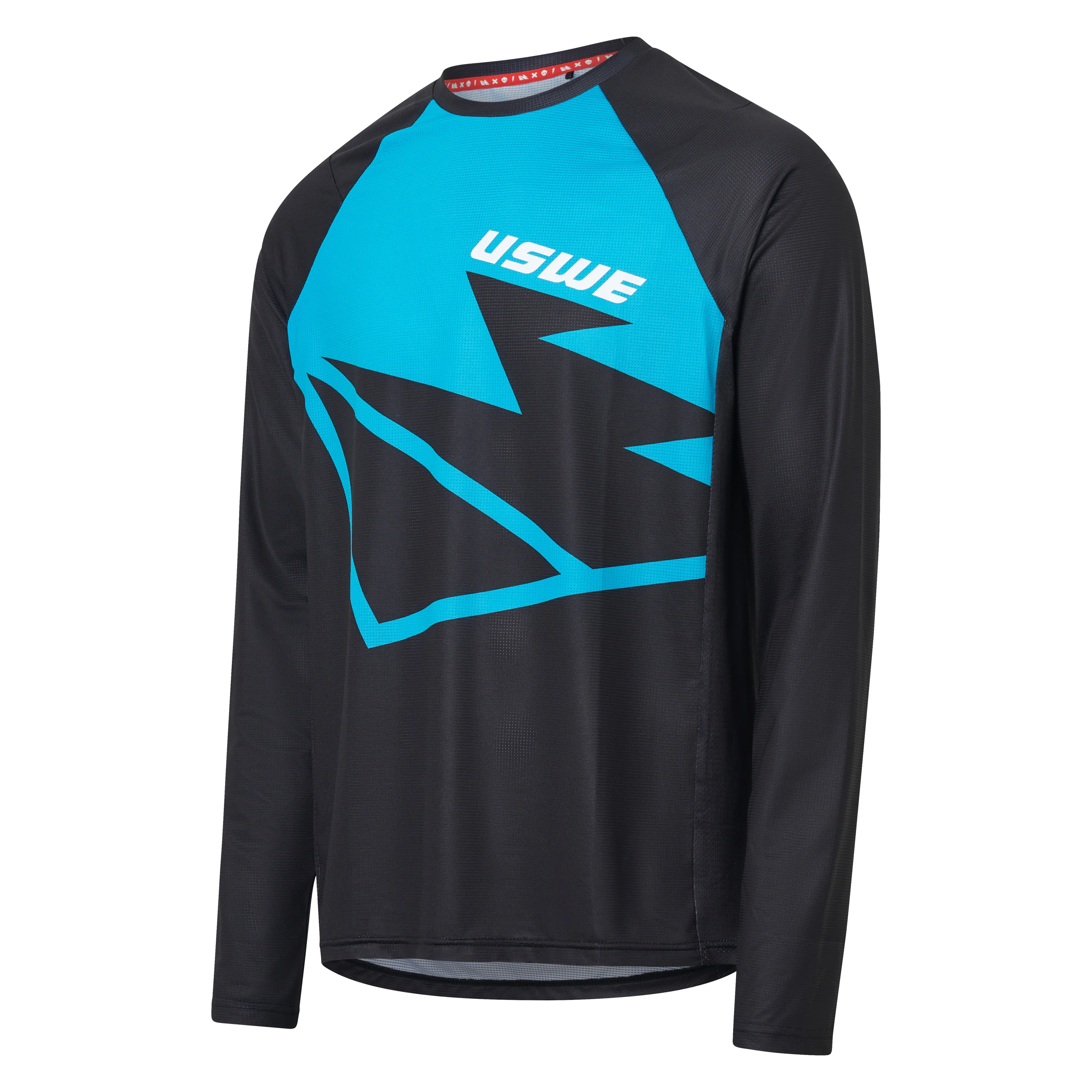 Maillot USWE BERG MTB Manches Longues Noir/Bleu - Image 2