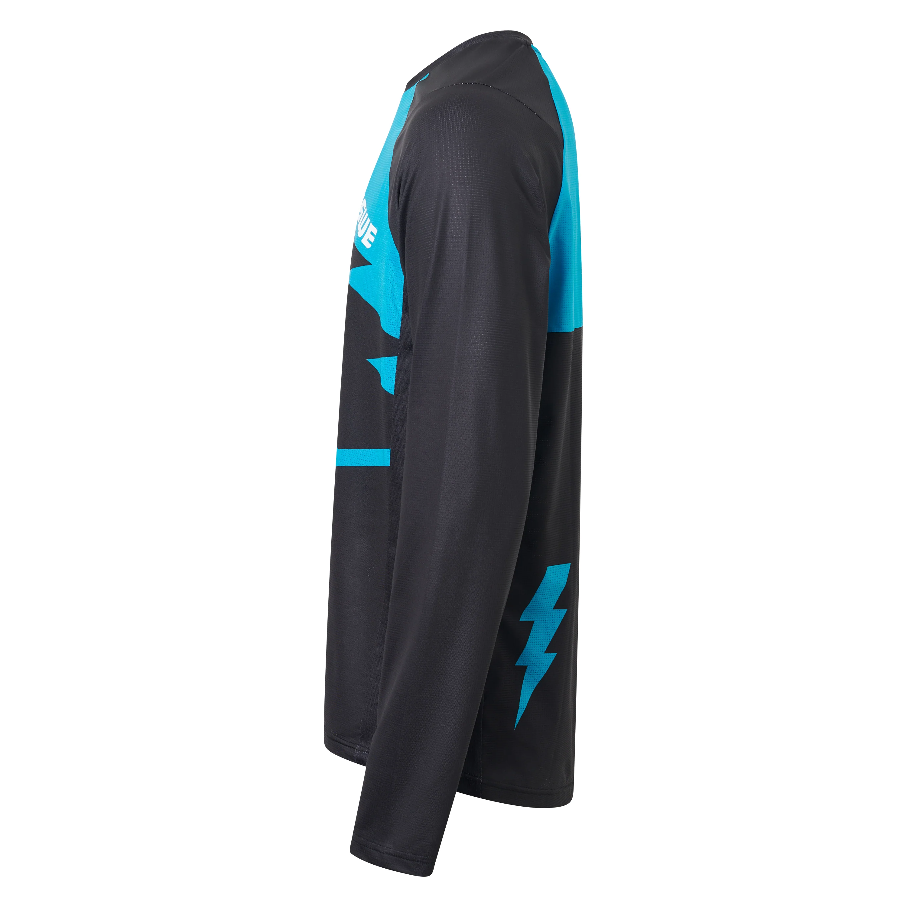 Maillot USWE BERG MTB Manches Longues Noir/Bleu - Image 4