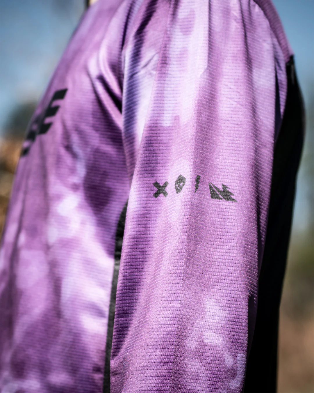 Maillot USWE LUFTIG MTB Manches Longues Violet - Image 8