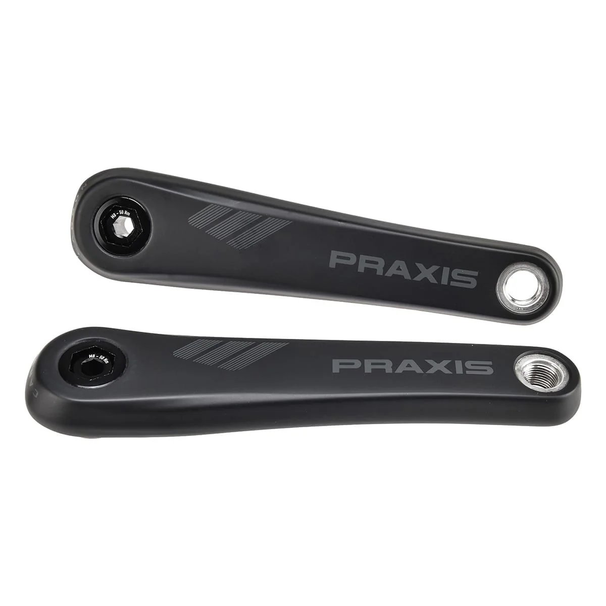 Manivelles Carbone pour VTT Électrique PRAXIS Moteur Specialized Noir - Image 4