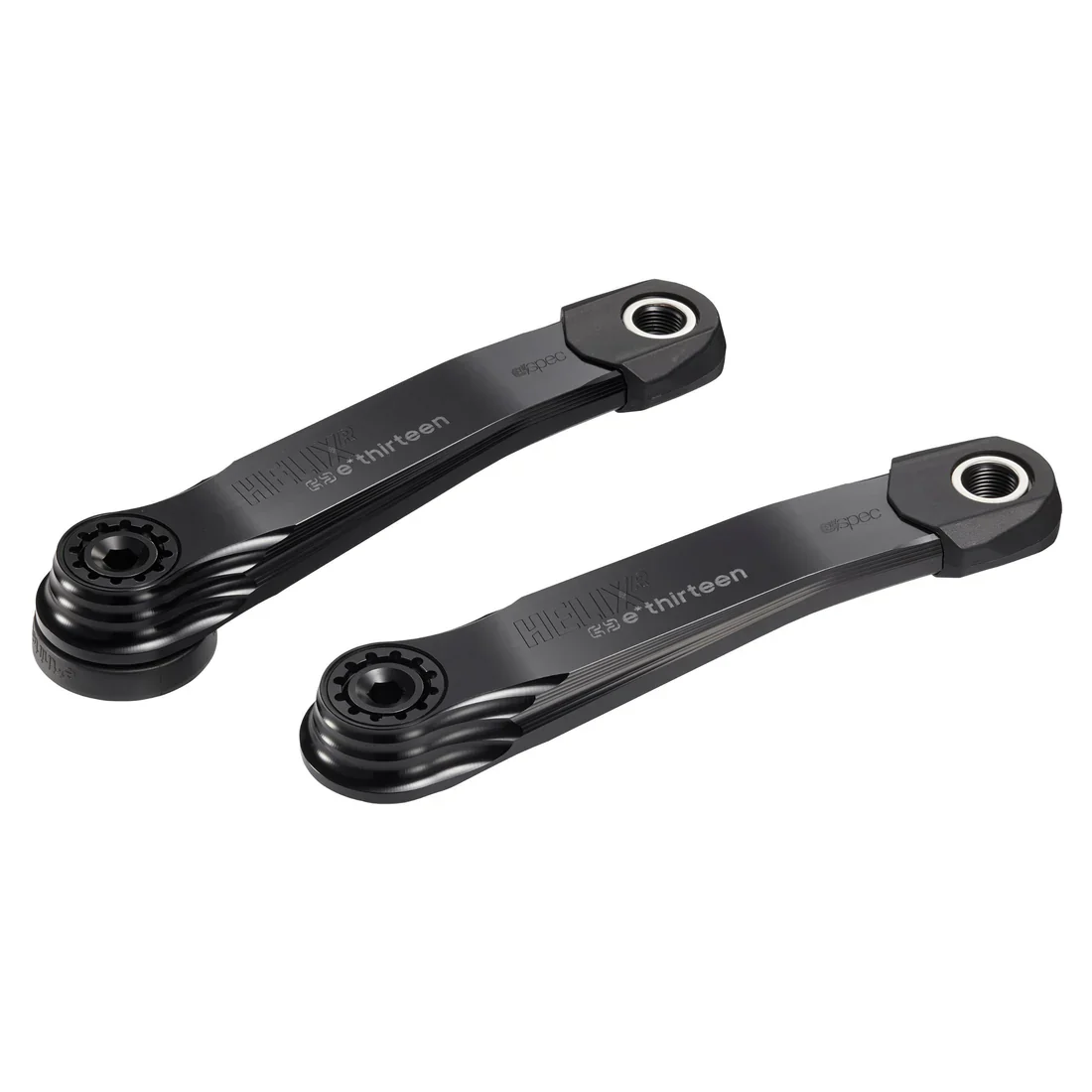 Manivelles VAE E.THIRTEEN E-SPEC HELIX RACE ALLOY pour Fazua Ride 60 Noir