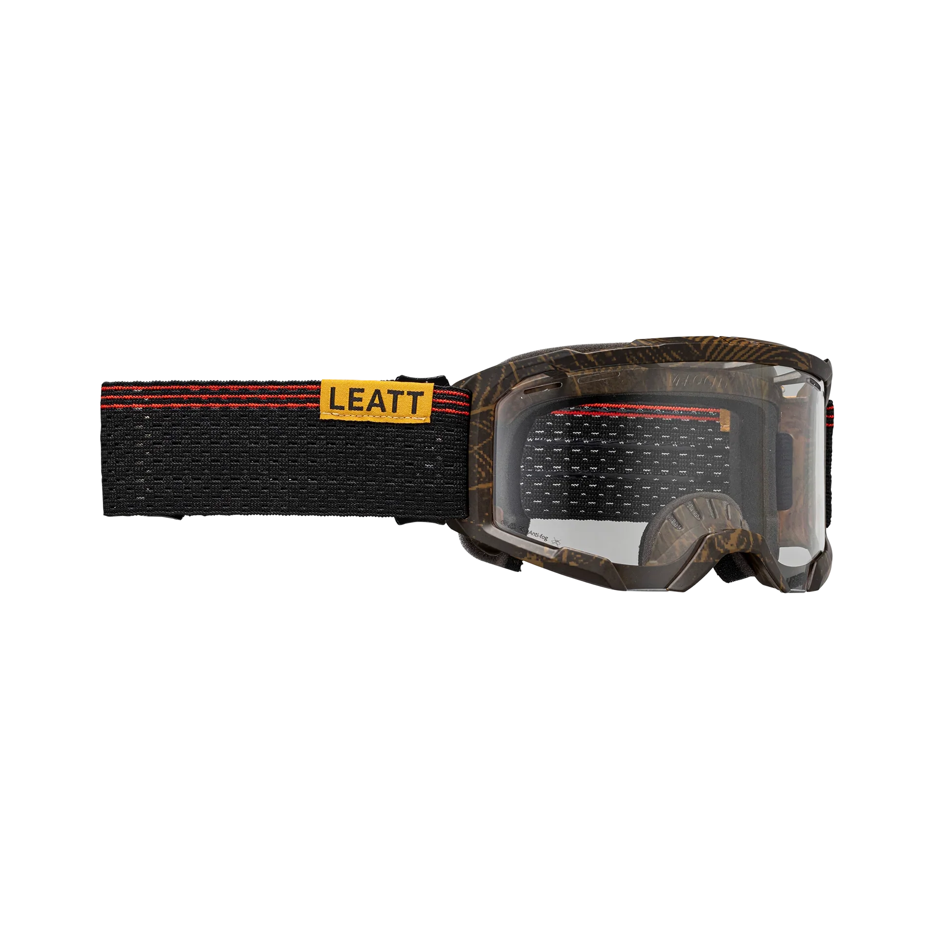 Masque LEATT VELOCITY 4.0 MTB X-FLOW Marron CLEAR 83 VLT