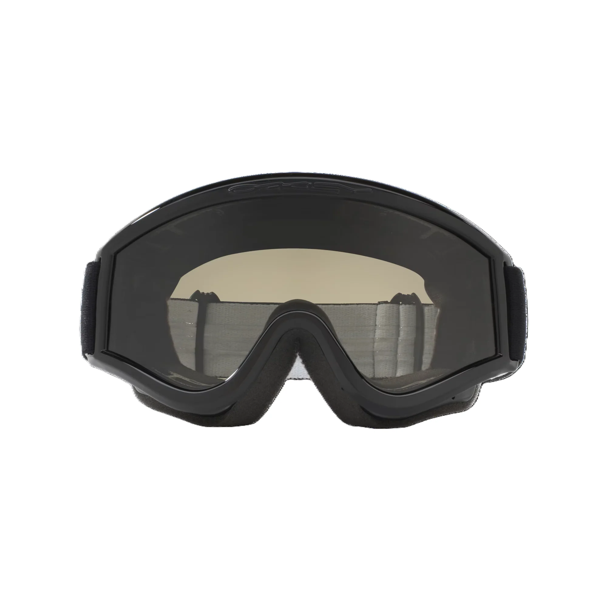 Masque OAKLEY L-Frame MX Jet Black Ecran Dark Grey - Image 2
