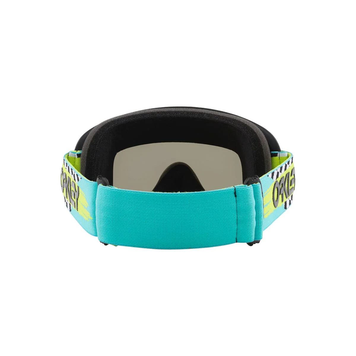 Masque OAKLEY O Frame MX Teal Checks Ecran Gris Foncé OO7029-83 - Image 5