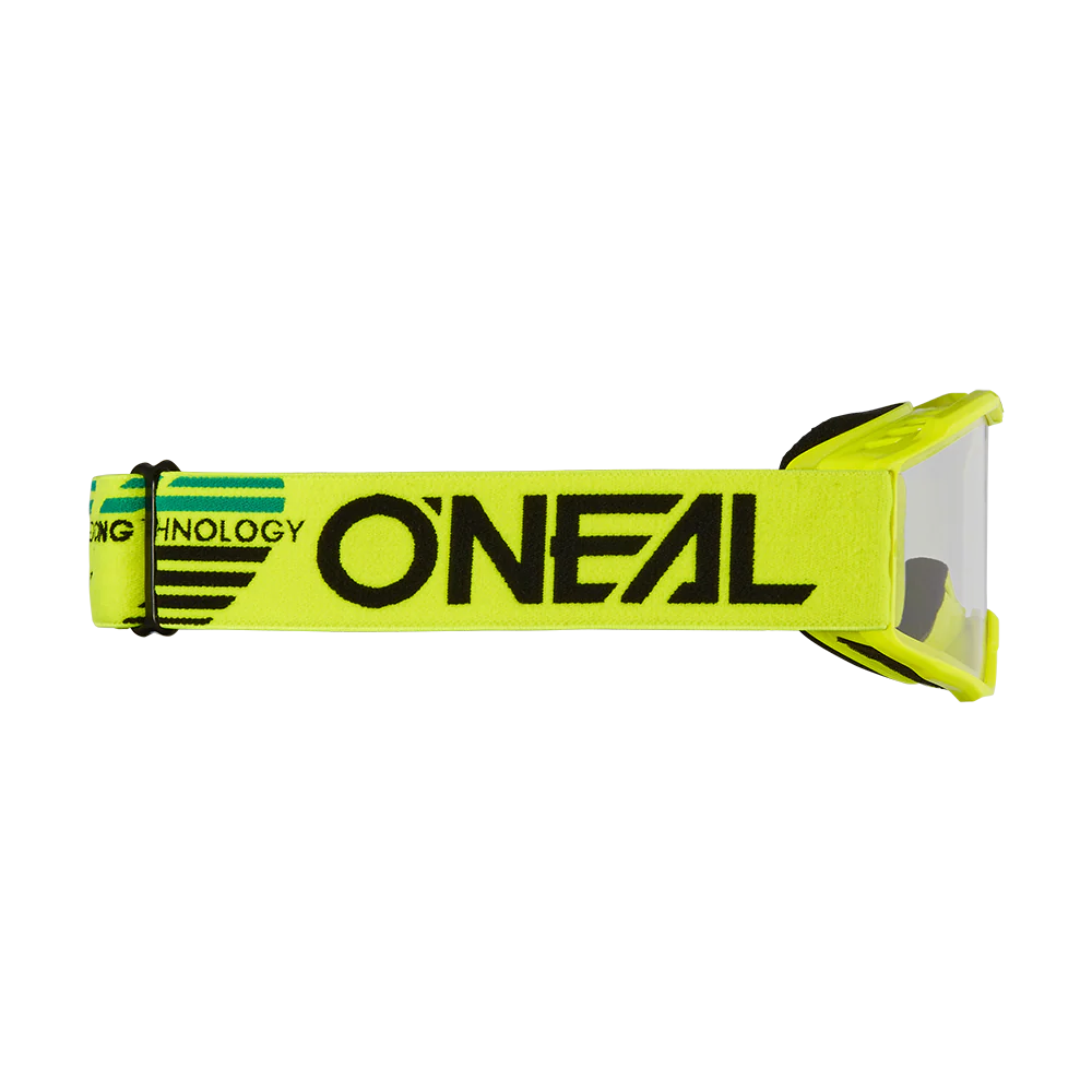 Masque O'NEAL B-10 SOLID Junior Jaune Écran Clear - Image 2