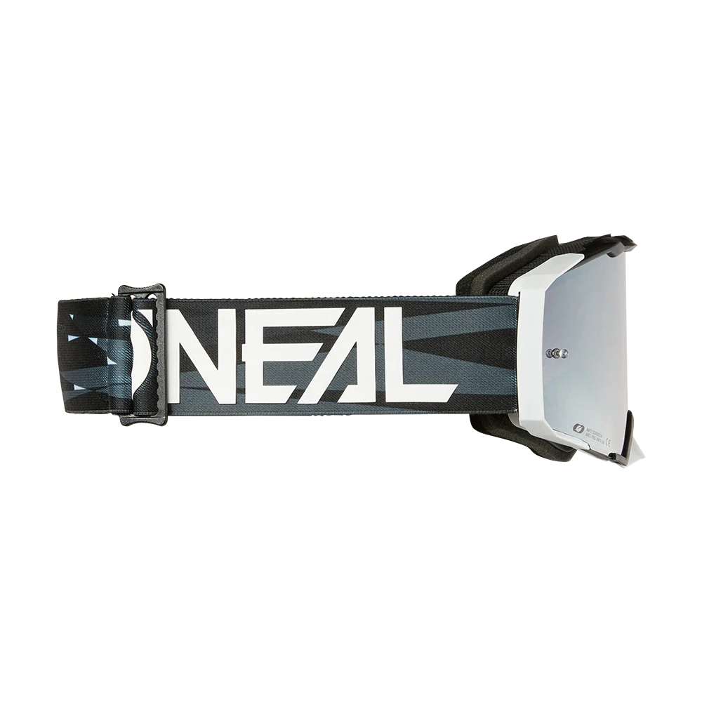Masque O'NEAL B-33 ICTUS Noir/Blanc Écran Silver Mirror - Image 2