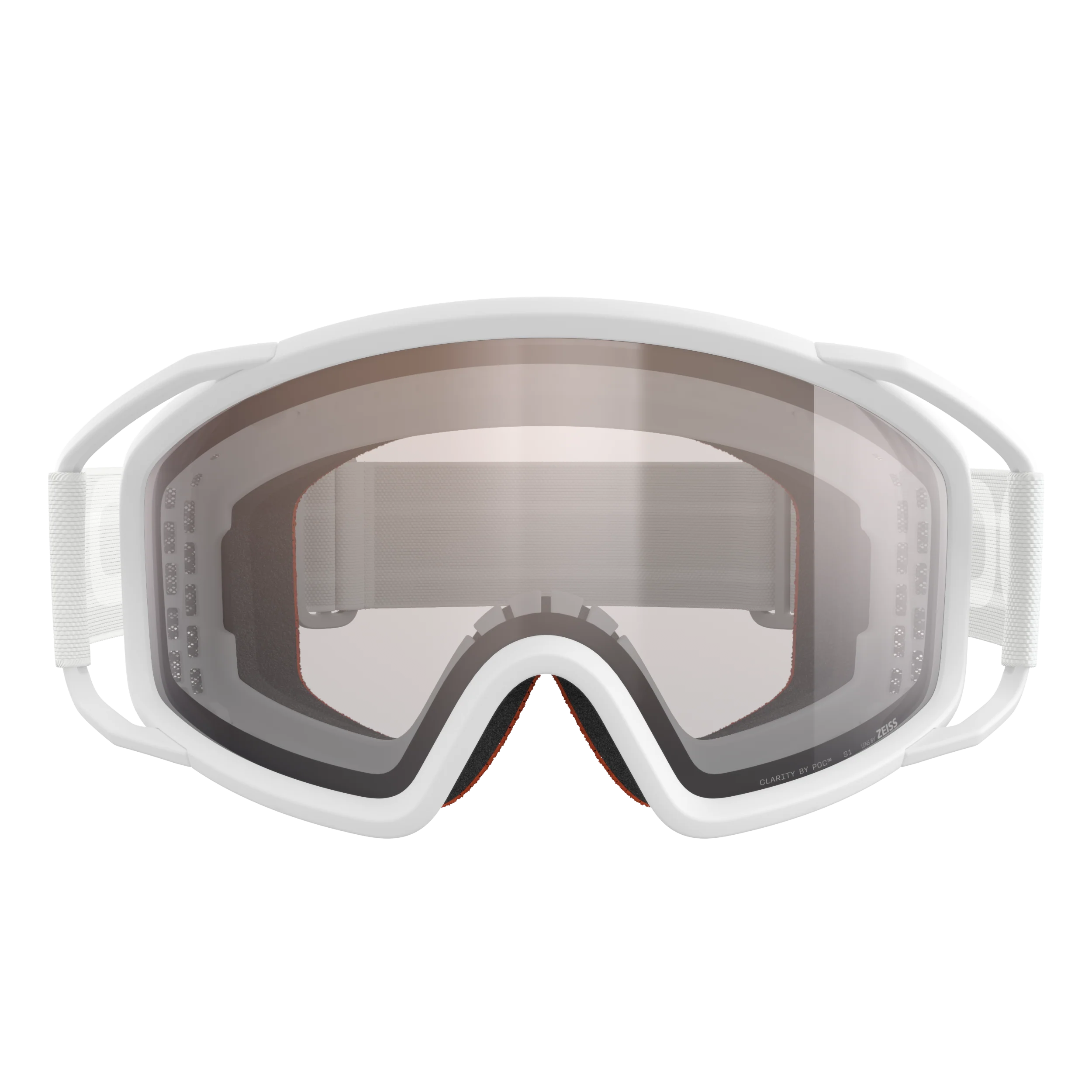 Masque POC ZYGON Blanc Écran Clarity Trail Cloudy Brown - Image 2
