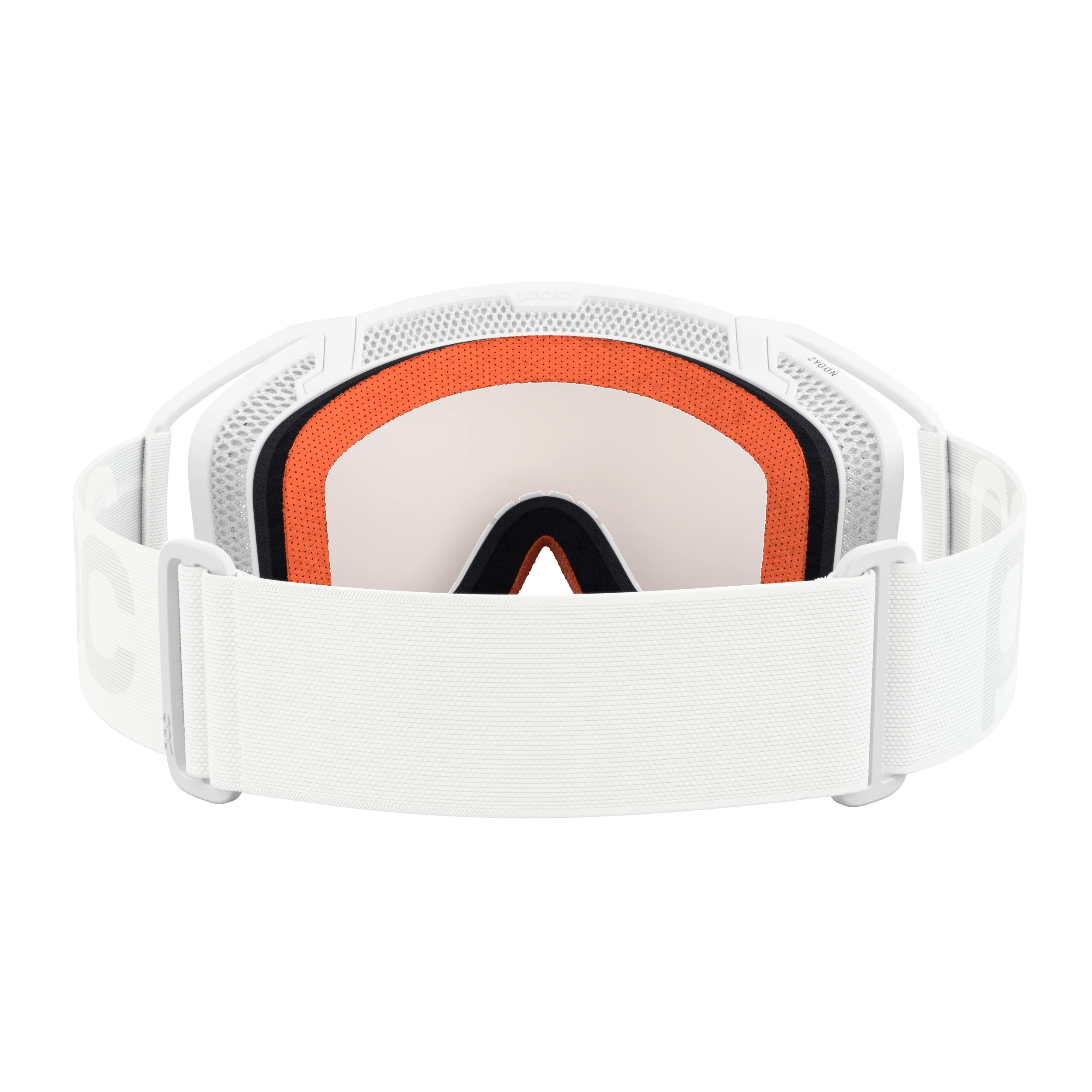 Masque POC ZYGON Blanc Écran Clarity Trail Cloudy Brown - Image 4