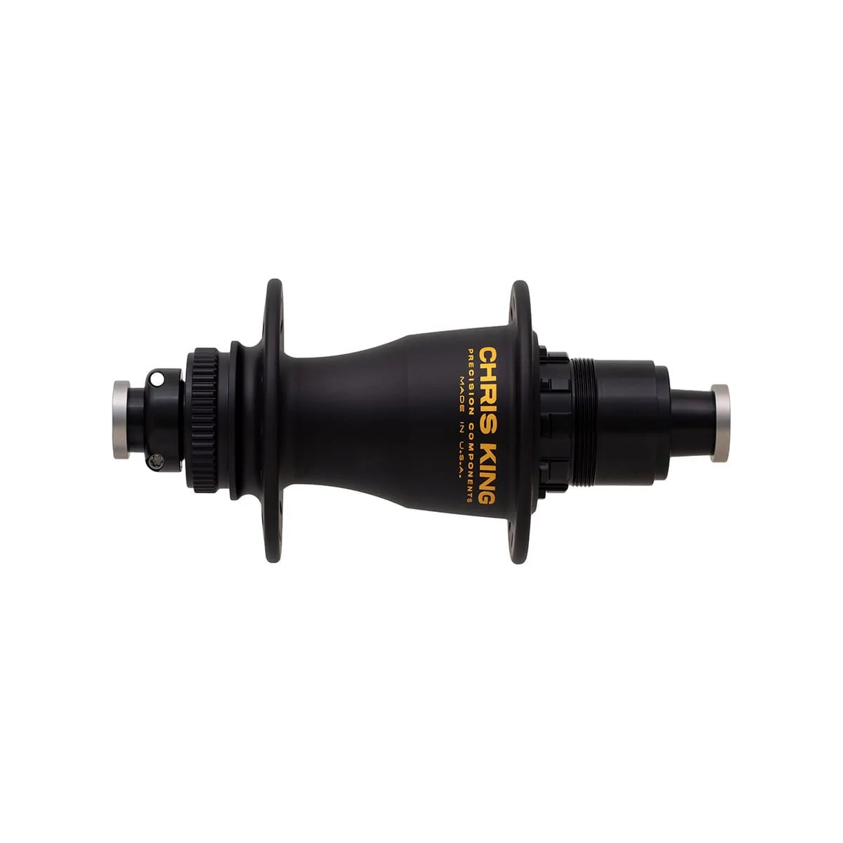 Moyeu Arrière CHRIS KING 12x148mm BOOST Center Lock Noir/Or - Image 2